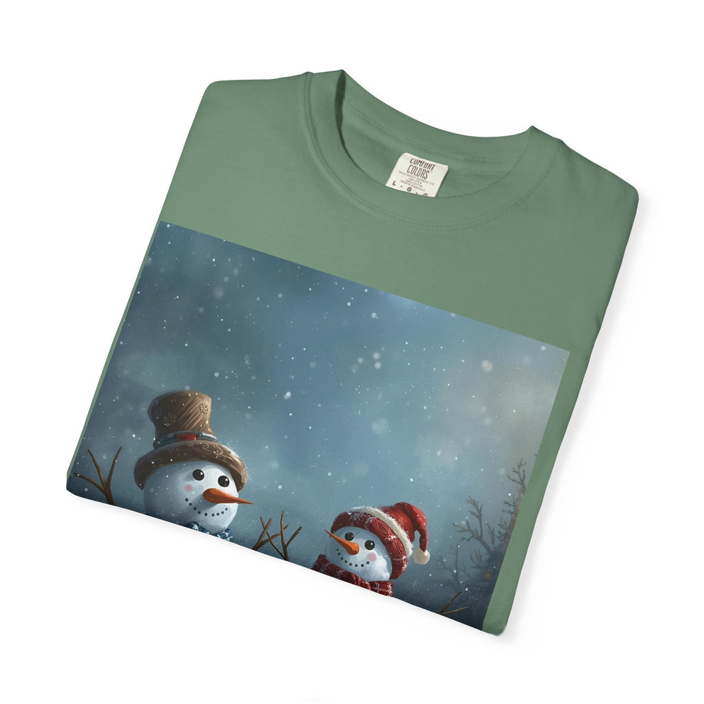 Christmas Winter Wonderland Snowman T-Shirt | Cozy Holiday Tee, Christmas Gift, Unisex Apparel, Seasonal Fashion, Winter Vibes