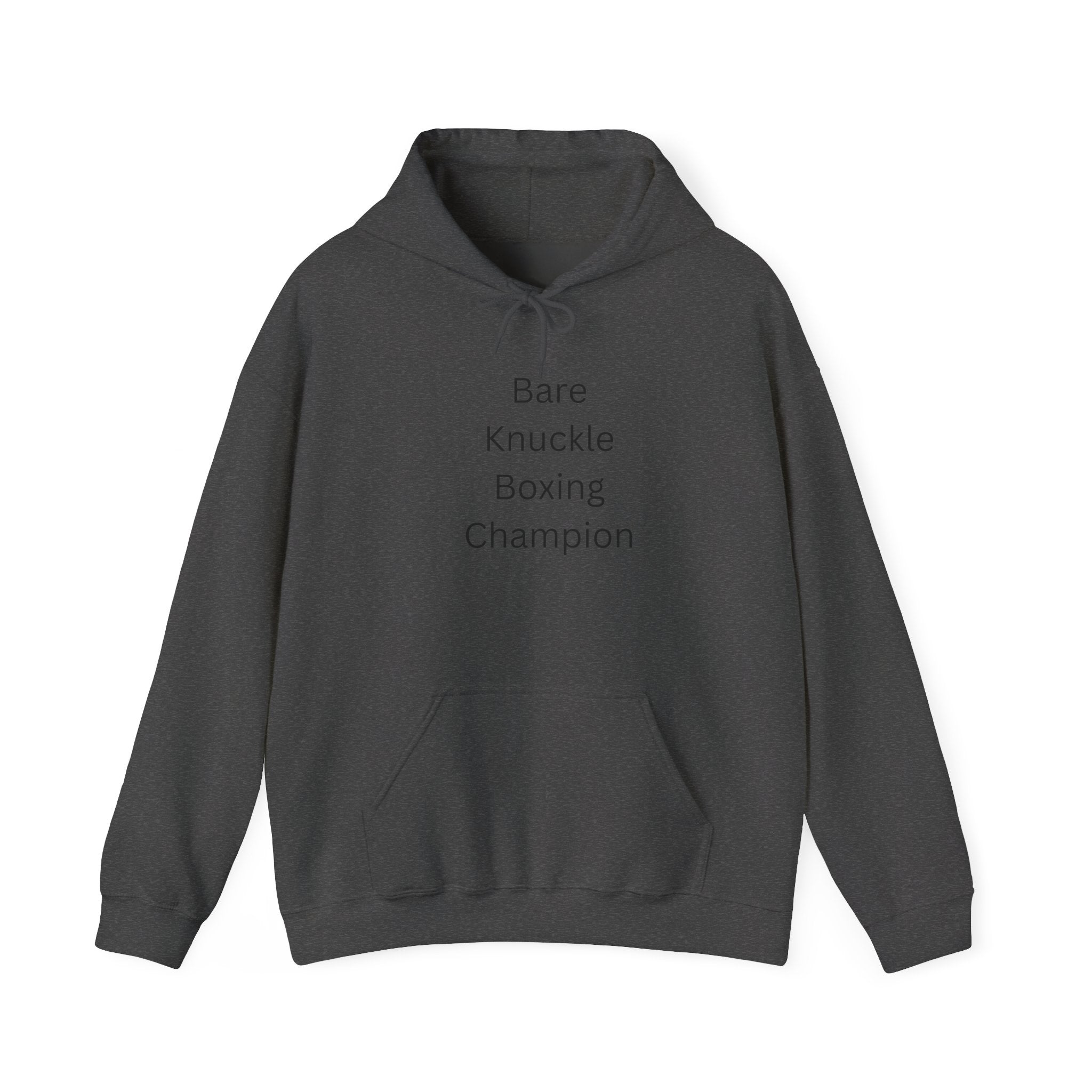 Bare Knuckle Boxing Champion Hoodie | Unisex Sweatshirt, Gift for Boxers, Fitness Apparel, Sportswear, Boxing Champion Merchandise