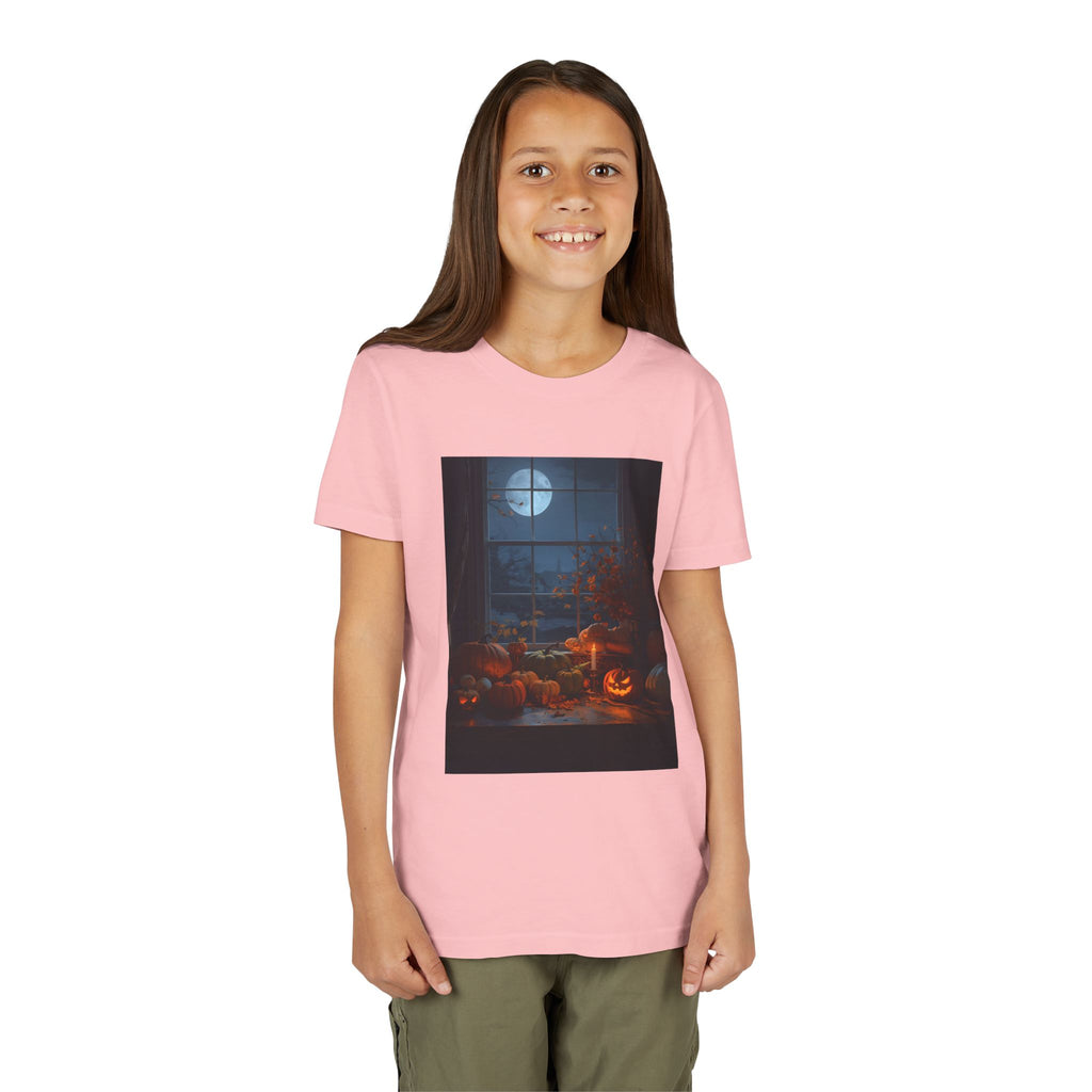 Halloween Pumpkin Youth Short Sleeve Tee