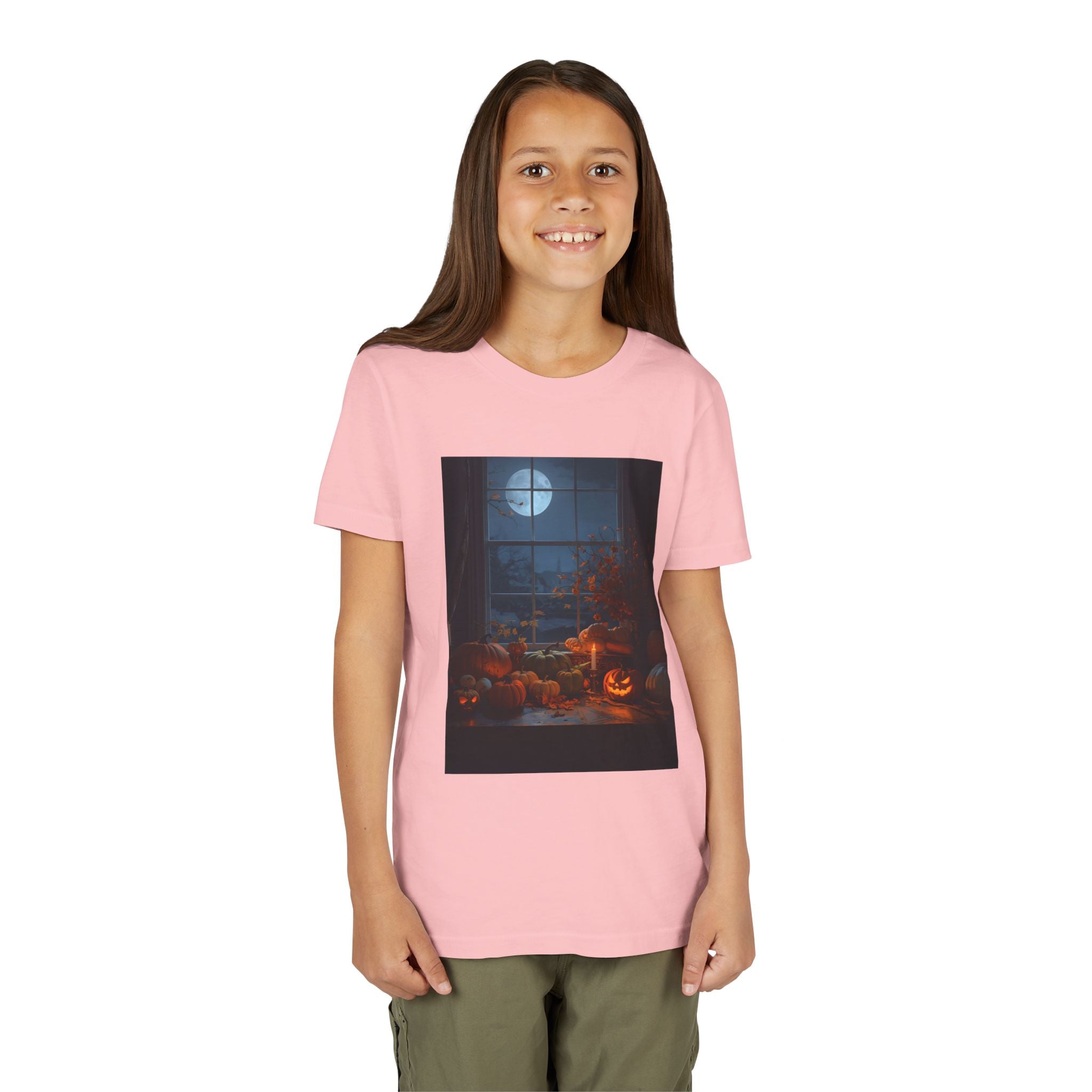 Halloween Pumpkin Youth Short Sleeve Tee