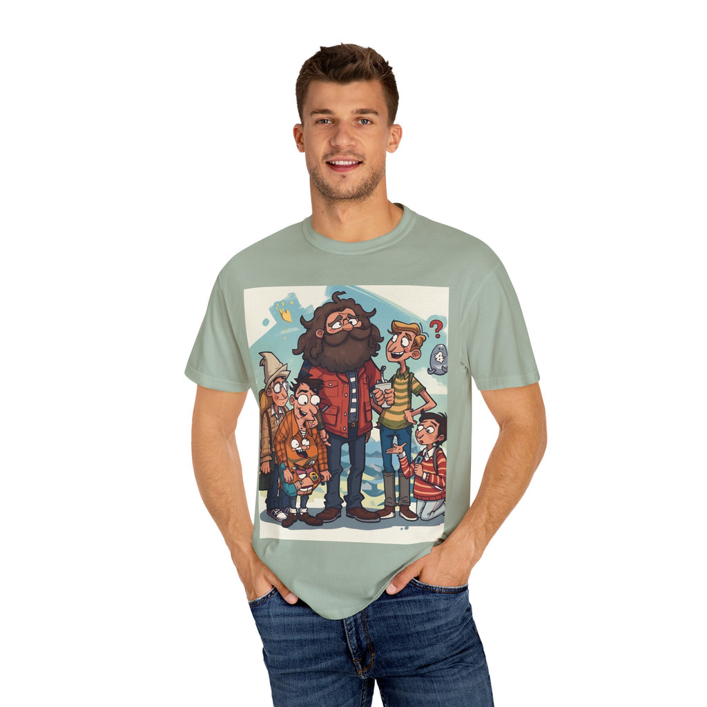 Cozy Family Fun Adventure Graphic Tee, Cool Casual T-shirt for Nature Lovers, Gift for Campers, Unisex Clothing for Fun Explorers