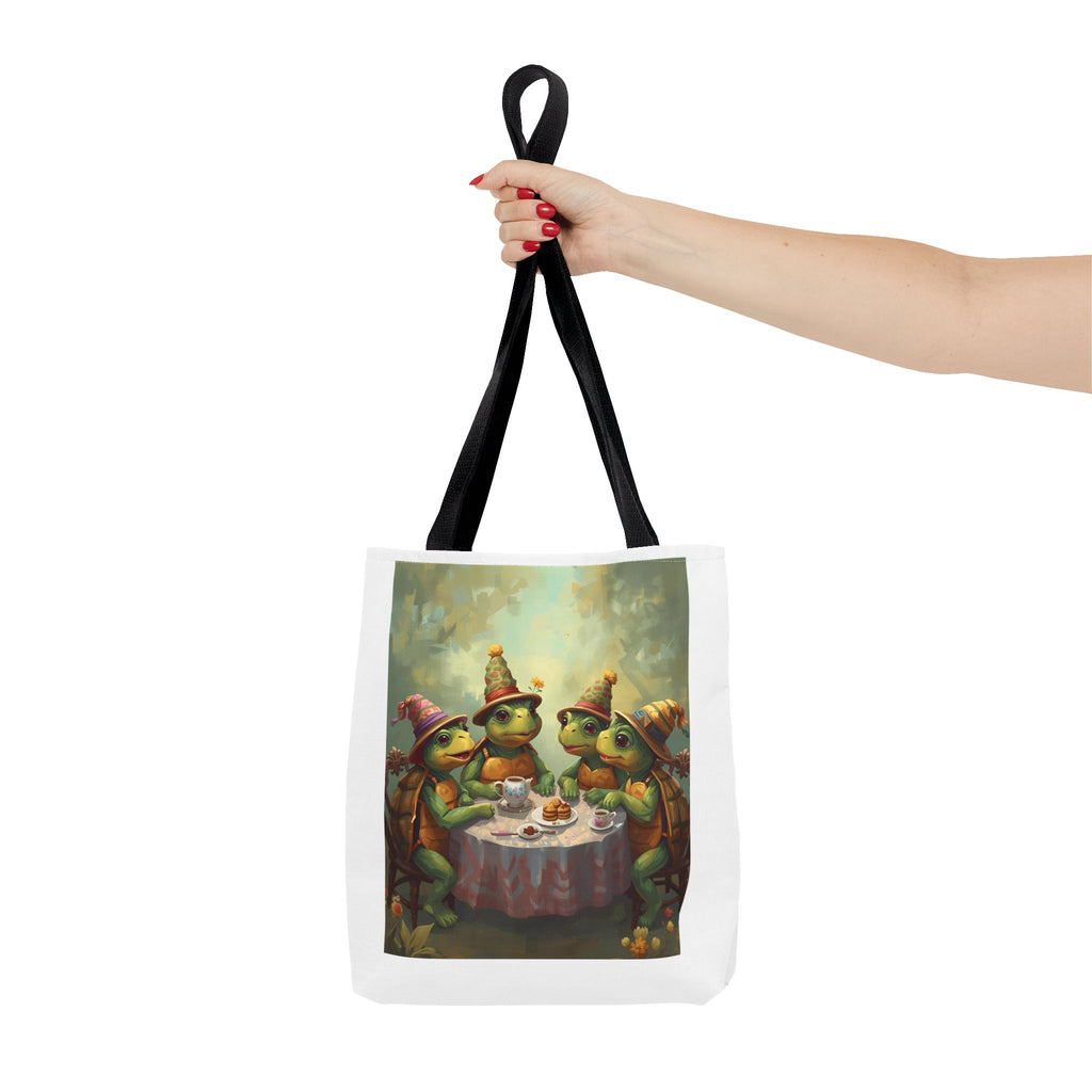 Cute Frogs Tote Bag (AOP)