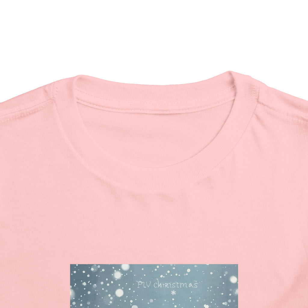 Cute Christmas Dogs Toddler Short Sleeve Tee