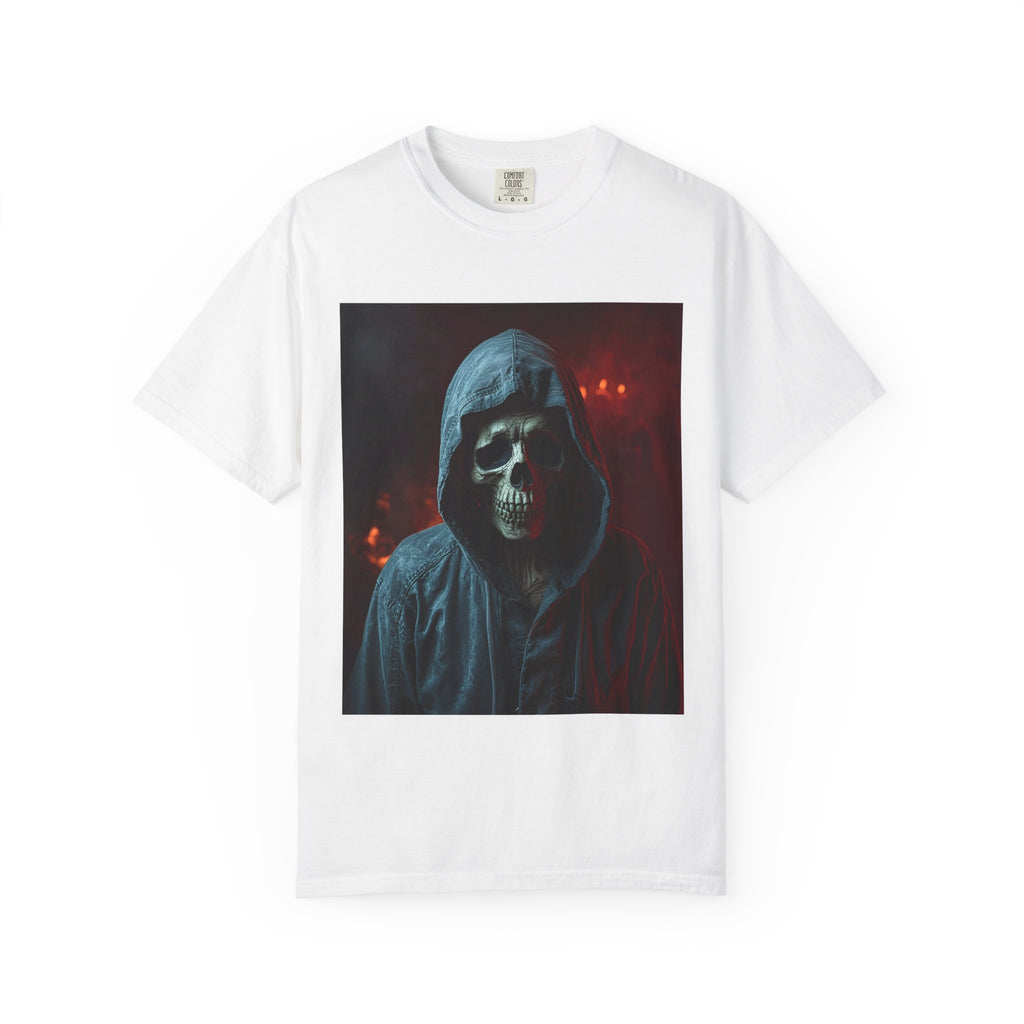 Unisex Gothic Skull T-Shirt | Edgy Graphic Tee | Perfect for Halloween, Casual Wear, Gifts, Horror Lovers