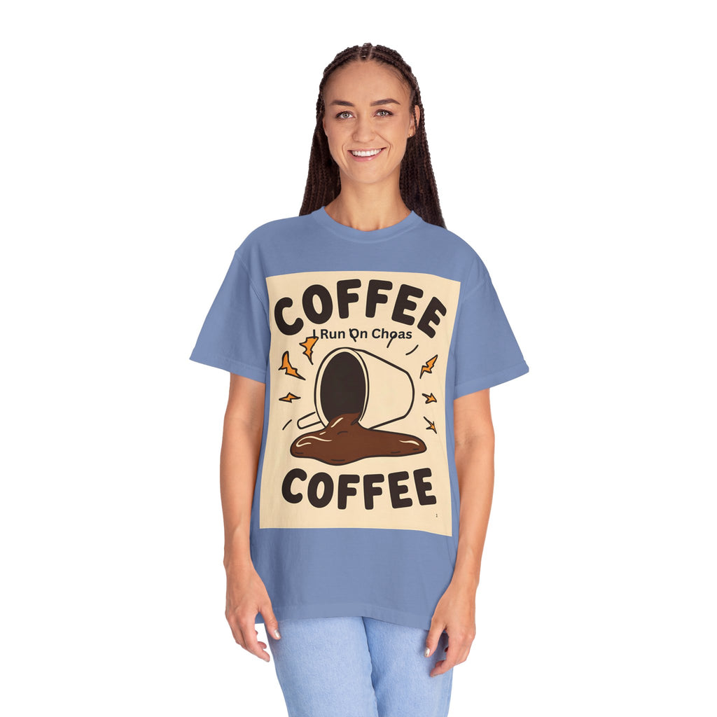 Coffee Coffee Unisex Garment-Dyed T-shirt