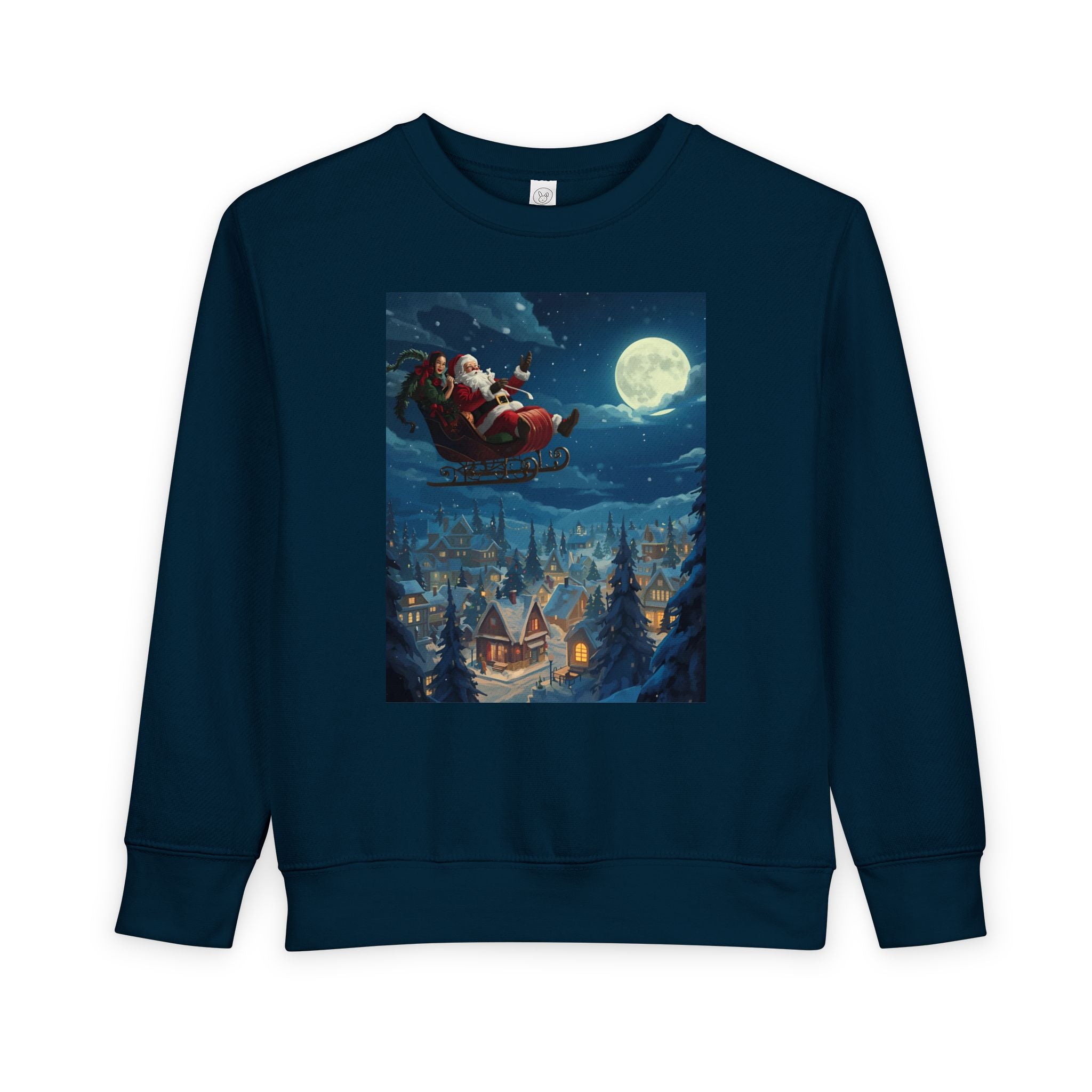 Santa Christmas Toddler Sweatshirt