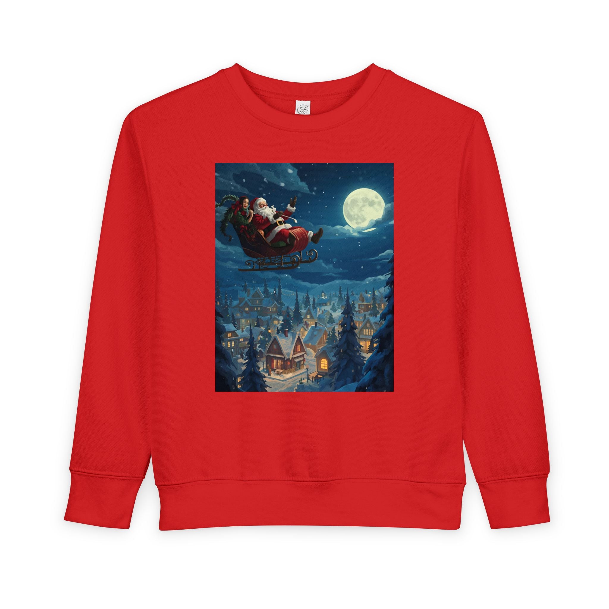 Santa Christmas Toddler Sweatshirt