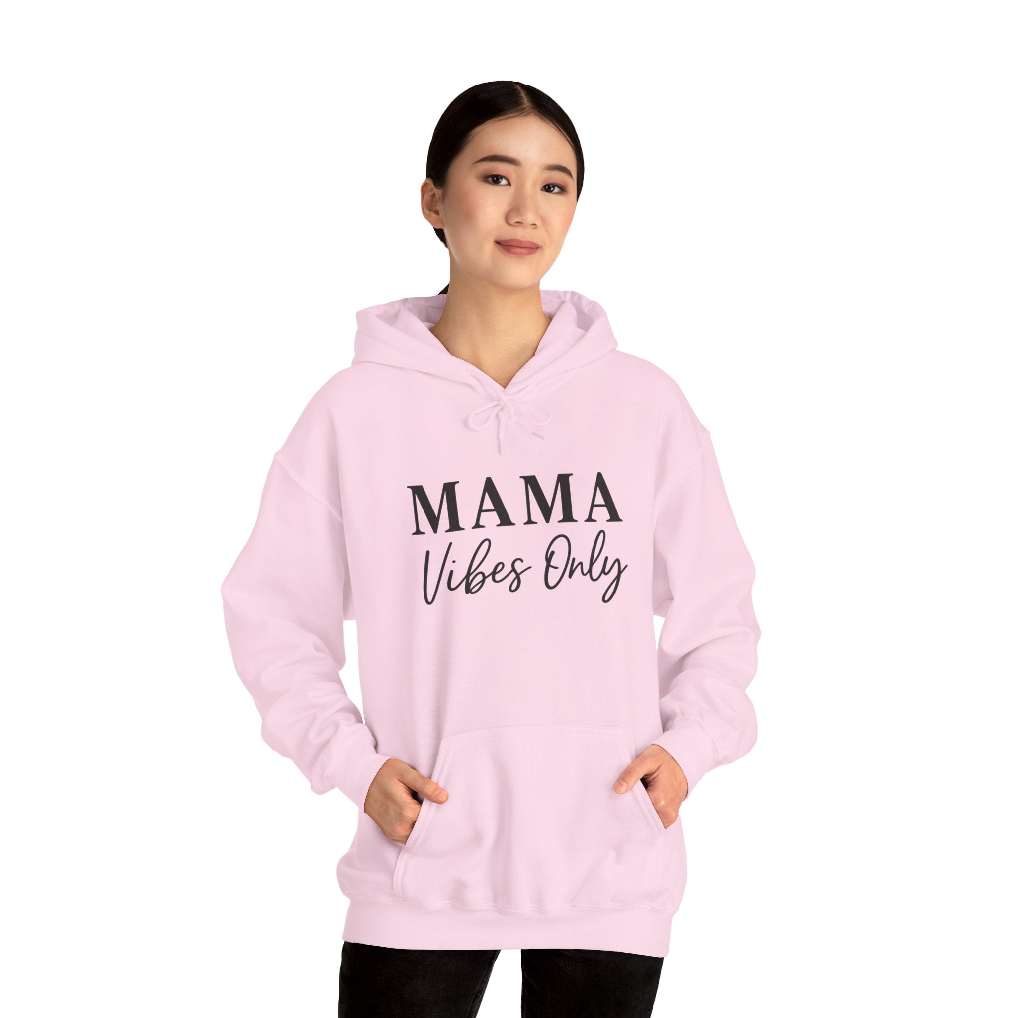 Mama Mode Mama Vibes Only Hoodie — Cozy Mother's Day Sweatshirt