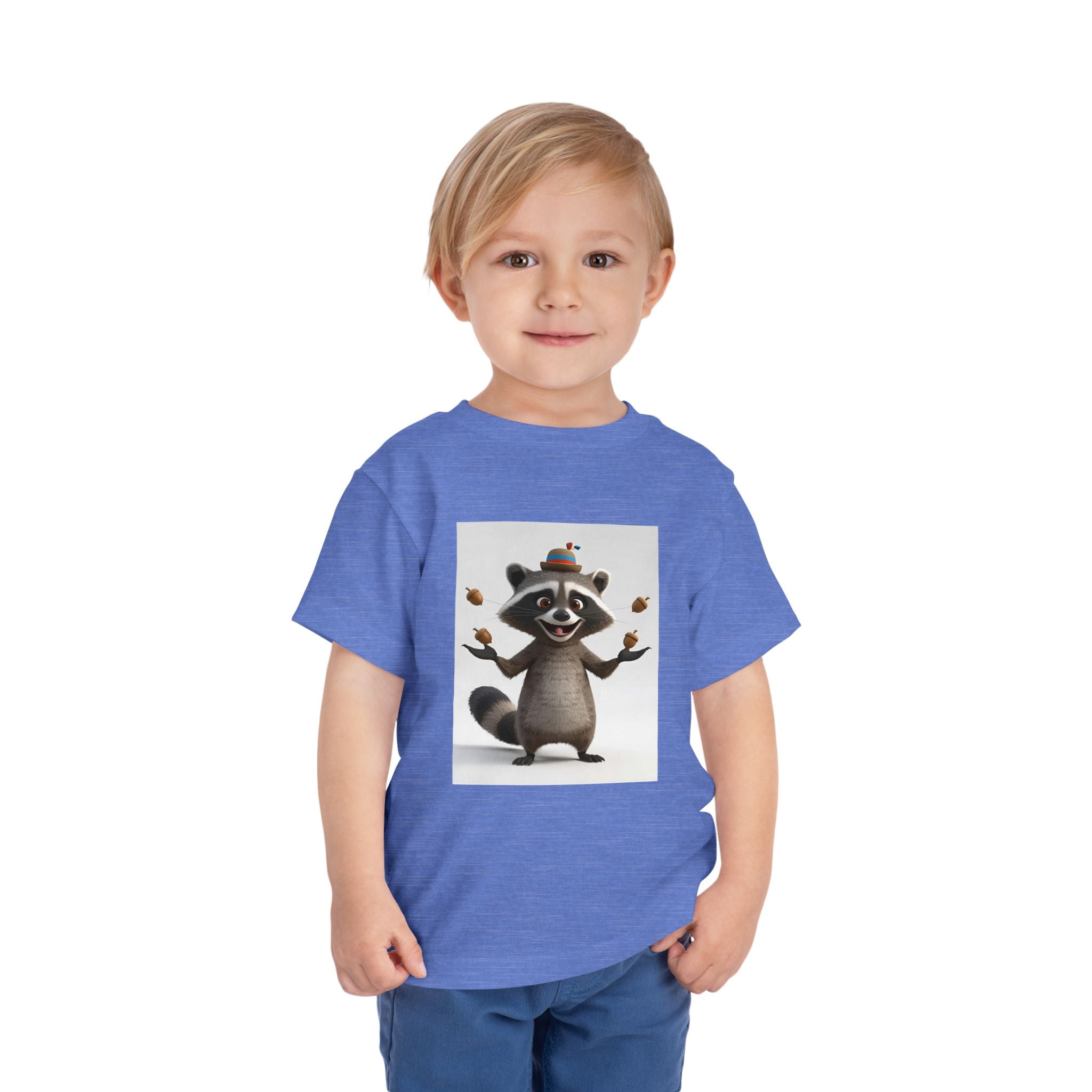 Raccoon Toddler Short Sleeve Tee