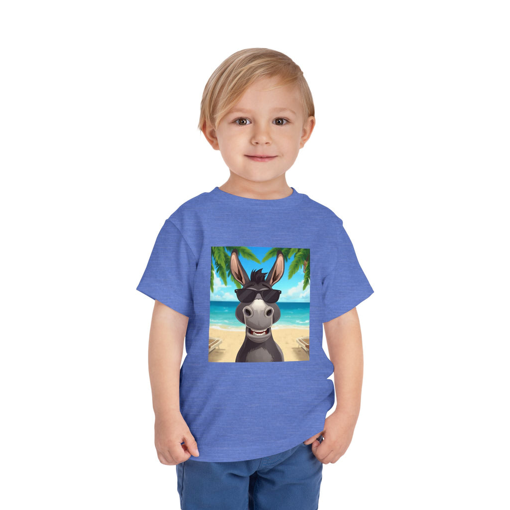 Donkey Beach Vibe Toddler Short Sleeve Tee
