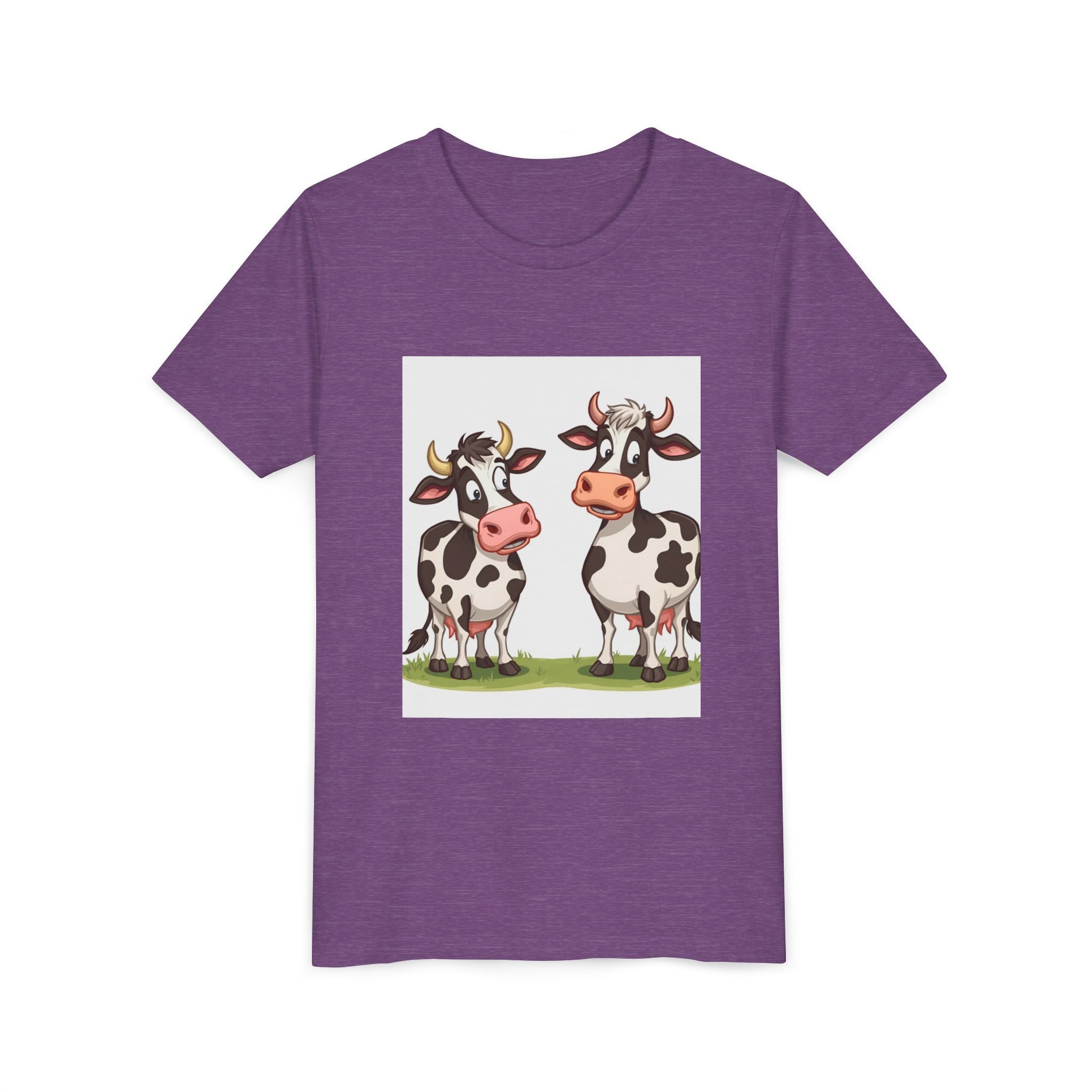 Cute Cows Youth Short Sleeve Tee