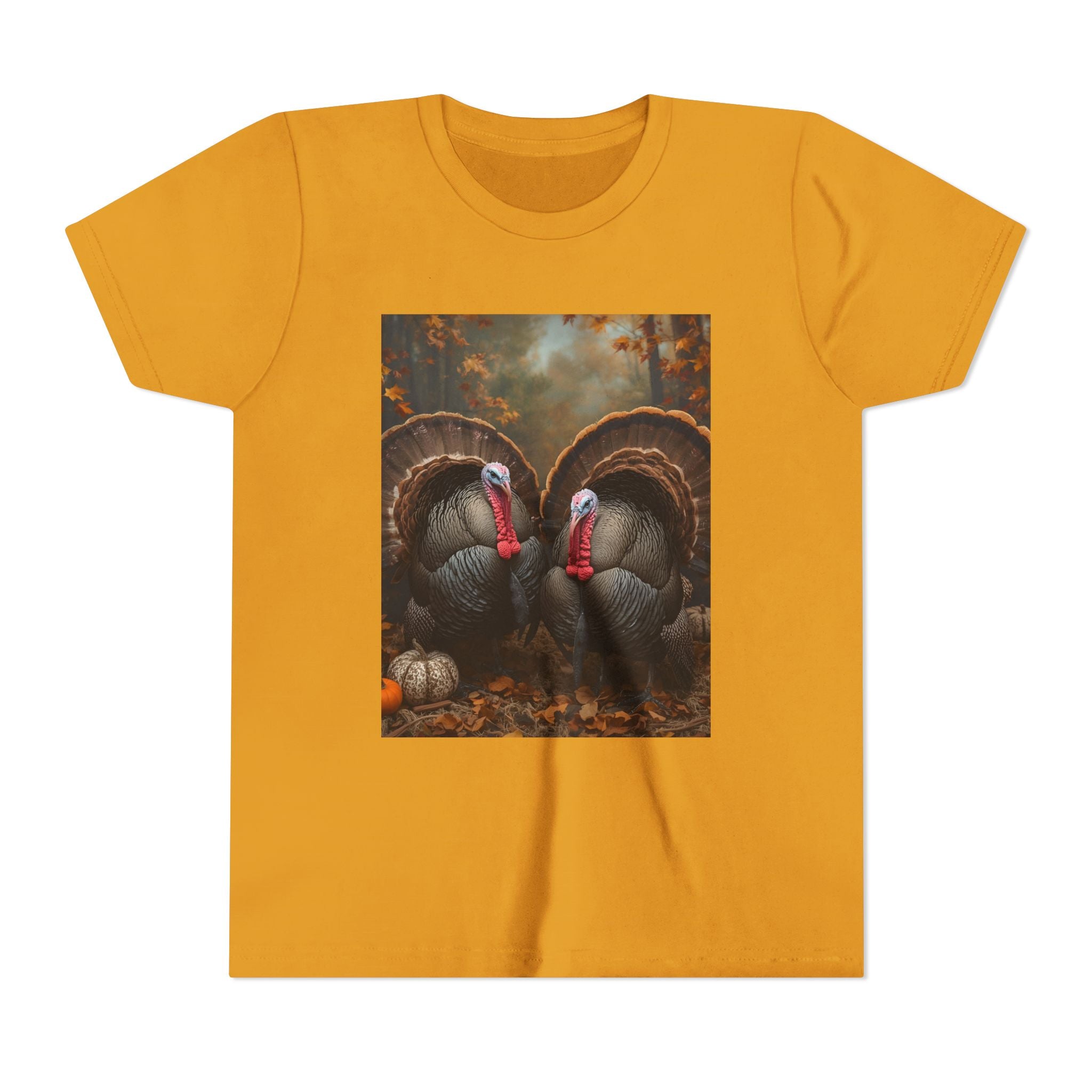 Thanksgiving Turkey Youth Short Sleeve Tee