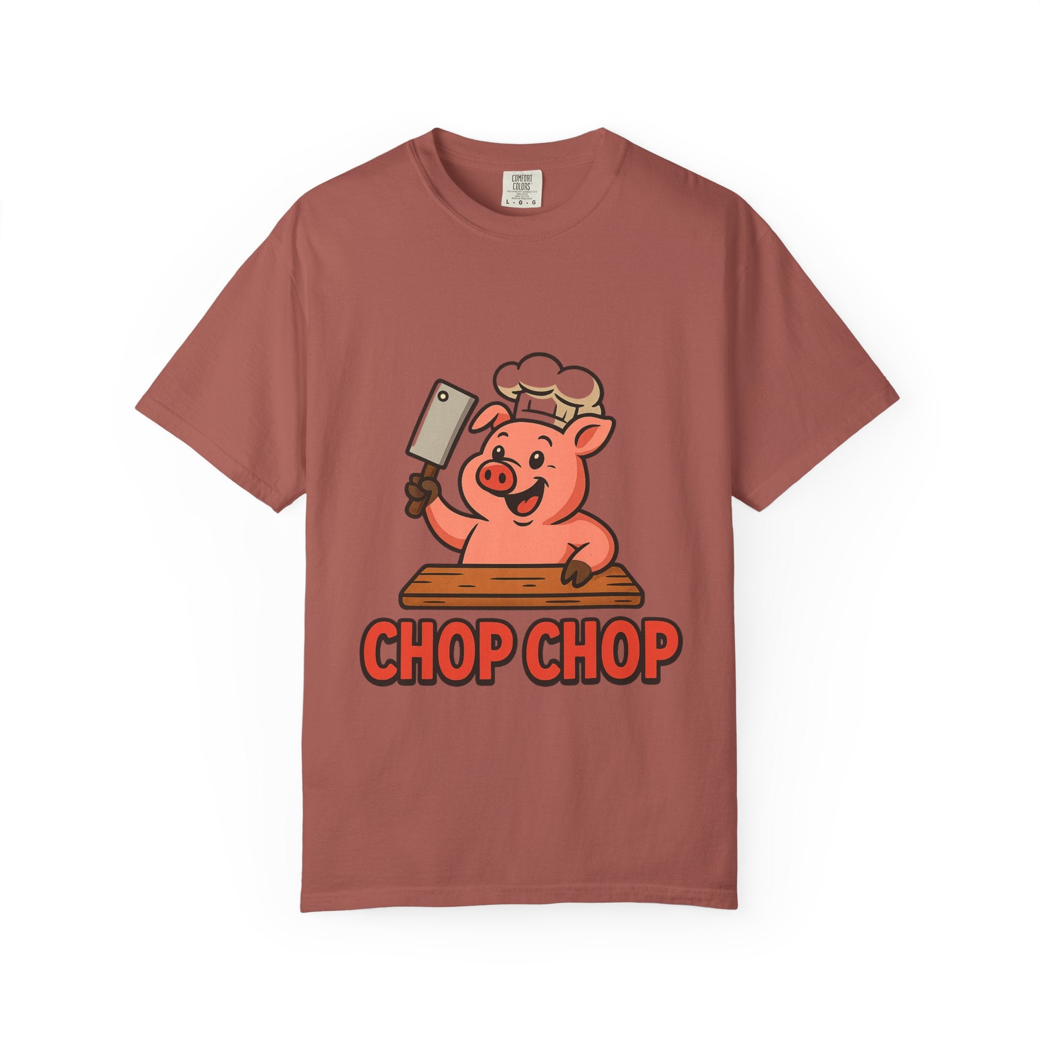 Funny Chef Pig T-shirt, Humorous Cooking Shirt, Gift for Food Lovers, BBQ Master Tee, Fun Kitchen Apparel
