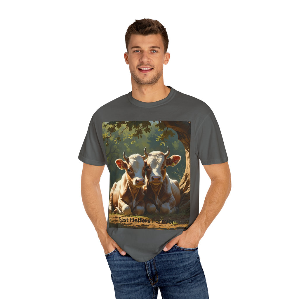 Best Heifers Forever T-shirt, Cute Cow Shirt, Animal Lover Gift, Farm T-shirt, Gift for Her, Unisex Casual Wear