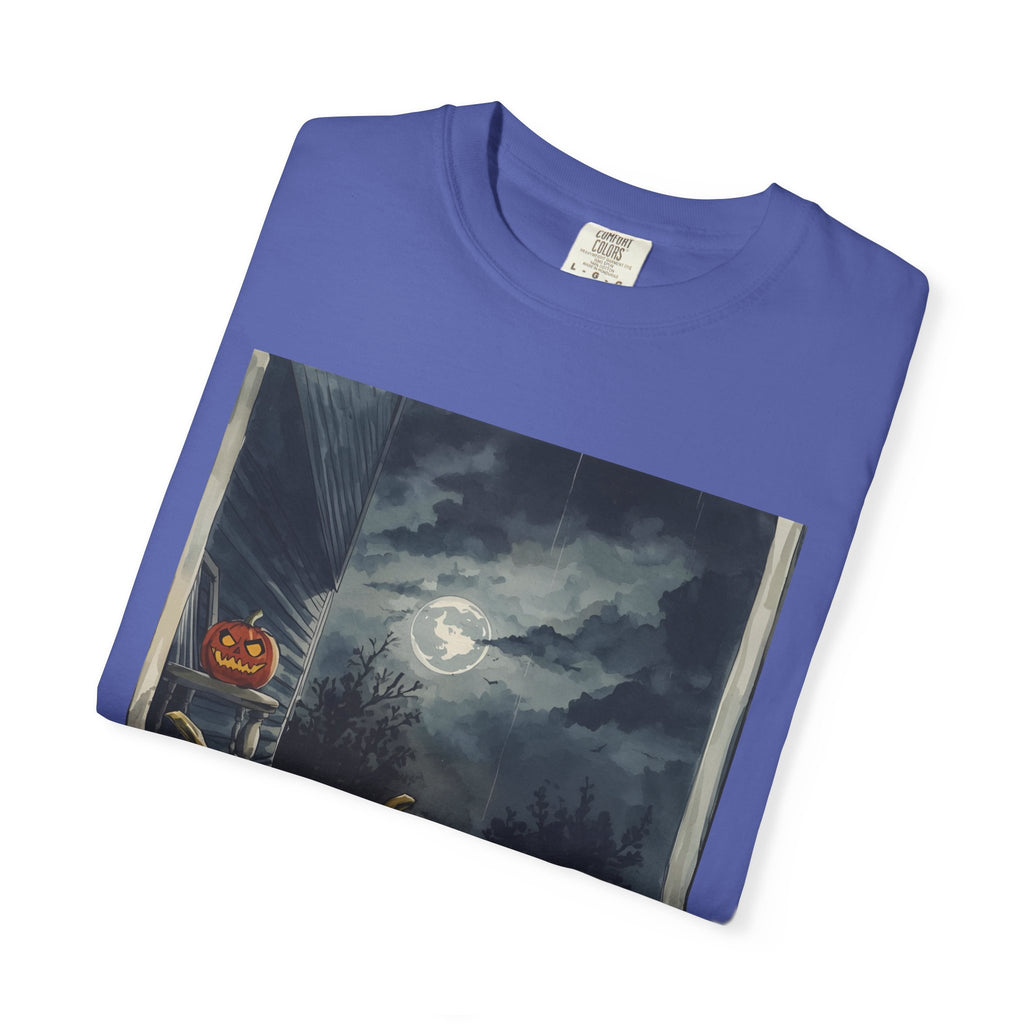 Halloween Pumpkin Spooky Unisex Garment-Dyed T-shirt