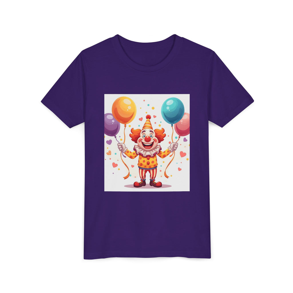 Funny Clown Youth Short Sleeve Tee