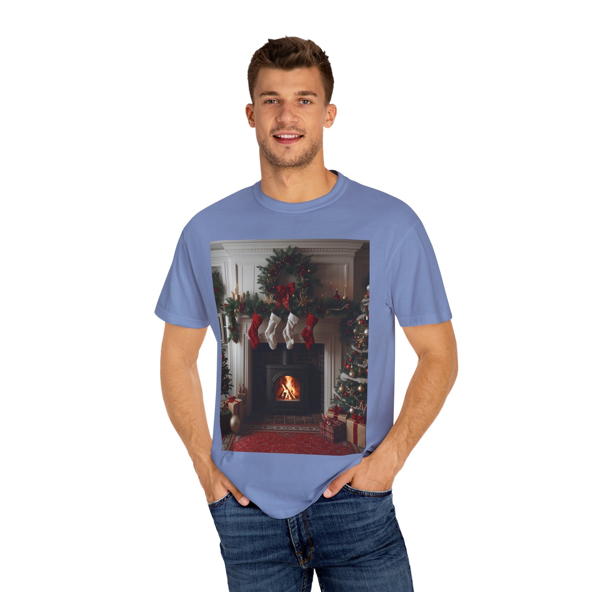 Cozy Christmas T-Shirt, Winter Holiday Tee, Seasonal Gift Shirt, Unisex Clothing, Festive Style, Christmas Decor Apparel