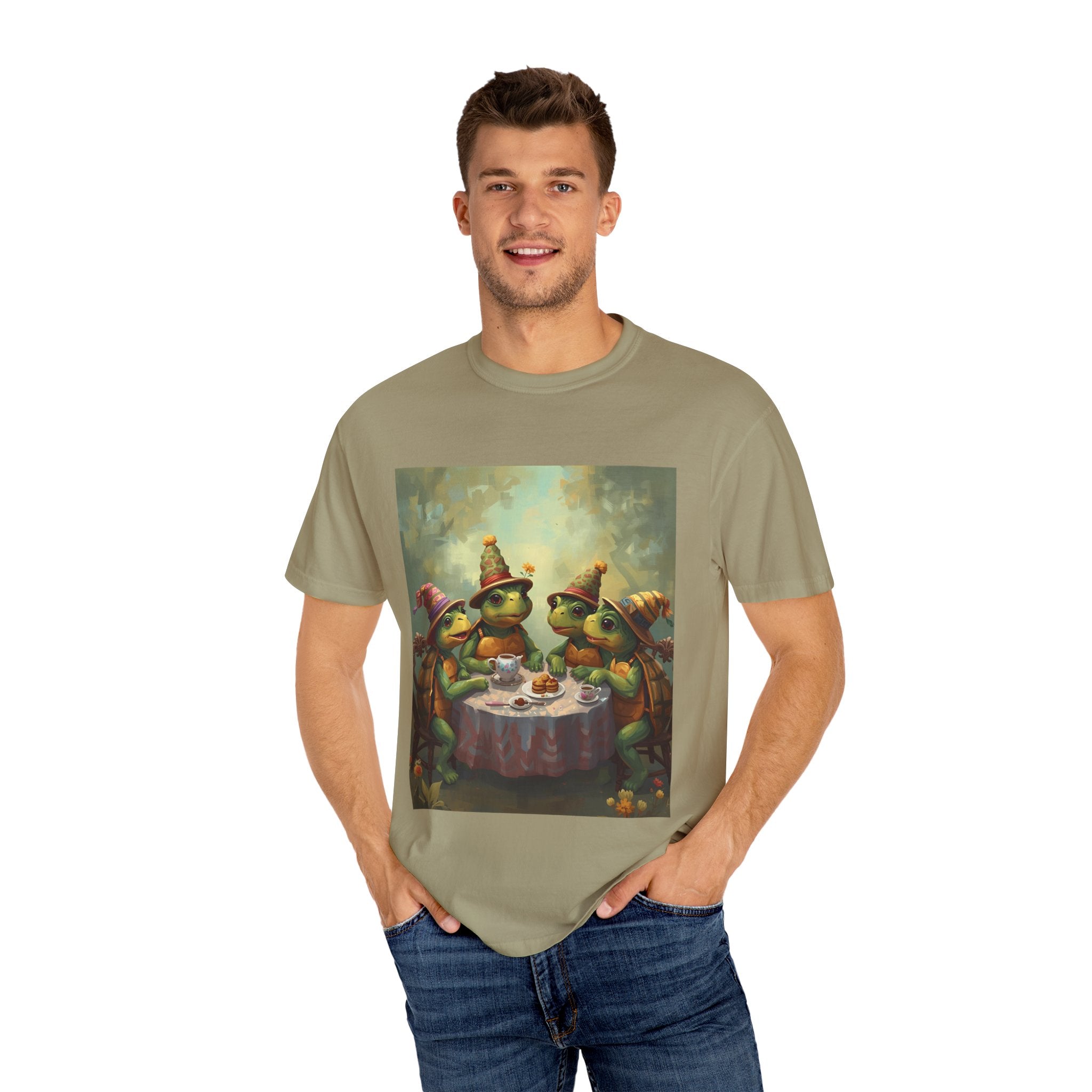 Whimsical Turtle Tea Party Unisex T-shirt | Fun Graphic Tee for Nature Lovers | Great Gift for Birthdays, Anniversaries, Holidays, [...]