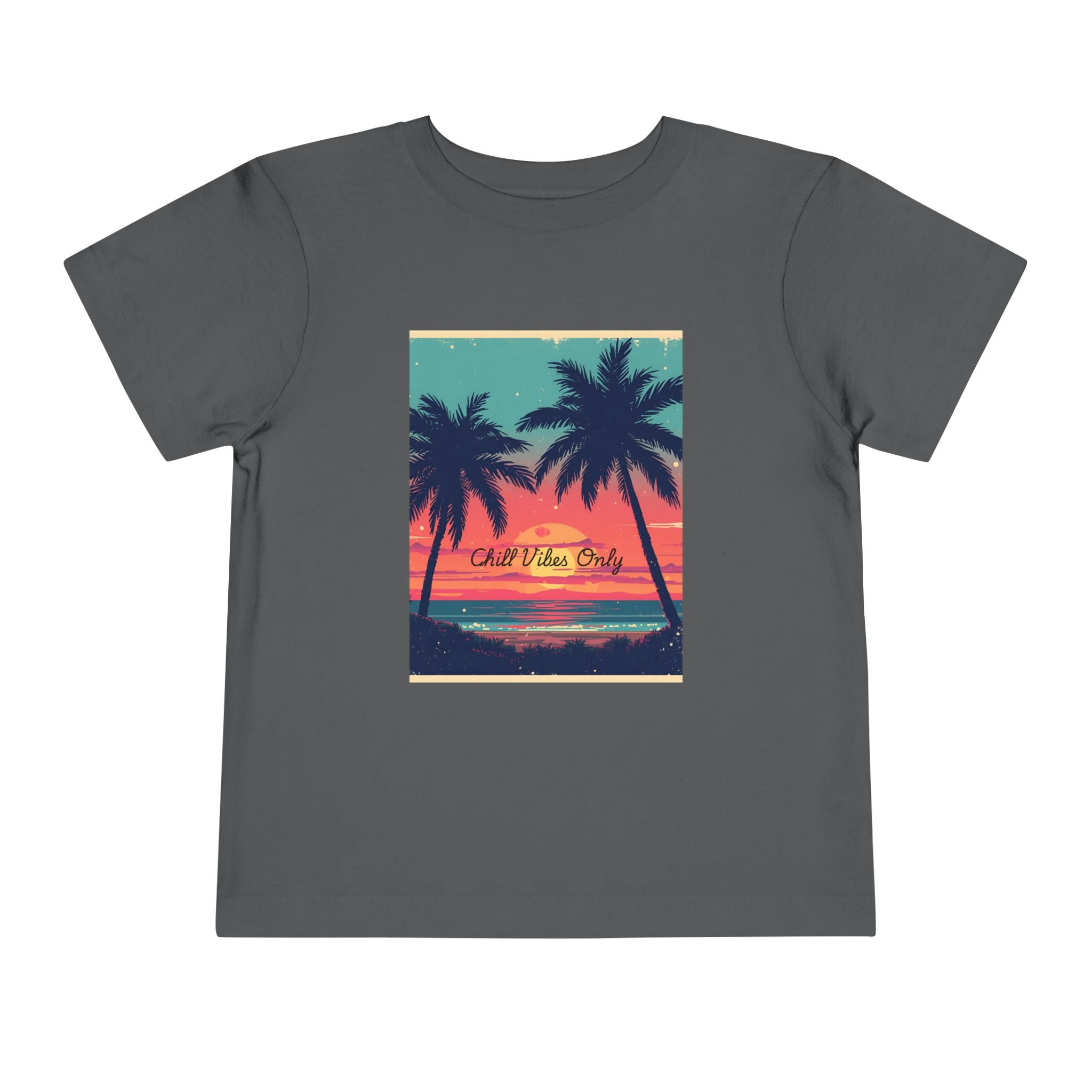 Tropical Sunset Toddler Short Sleeve Tee