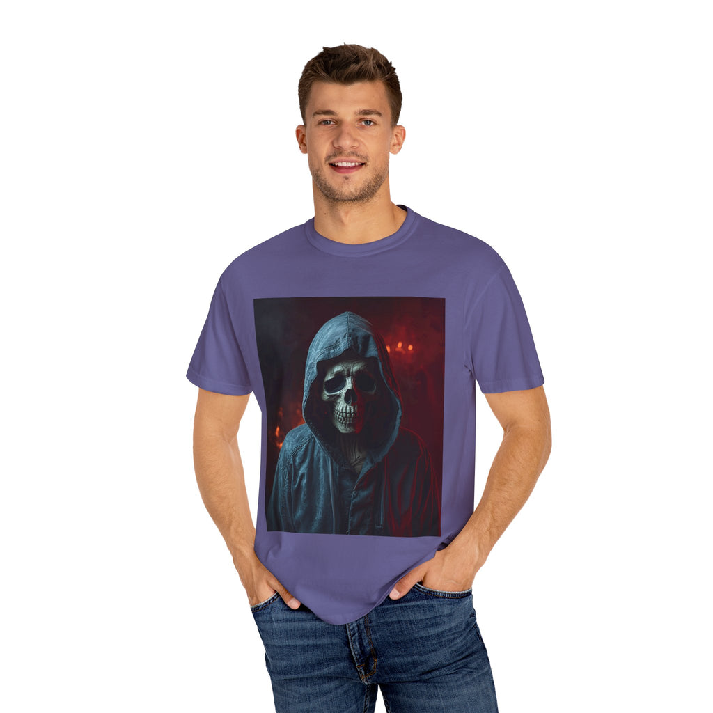 Unisex Gothic Skull T-Shirt | Edgy Graphic Tee | Perfect for Halloween, Casual Wear, Gifts, Horror Lovers