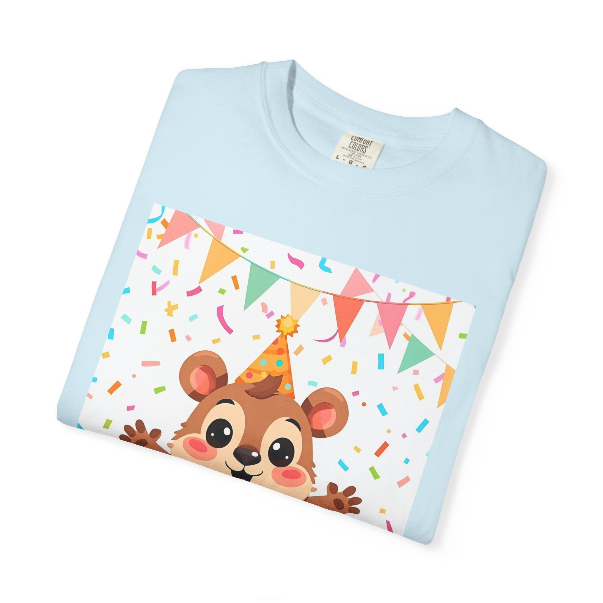 Adorable Party Animal Squirl T-Shirt - Birthday Gift, Unisex Tee, Celebration Apparel, Cute Animal Print, Fun Gift Idea
