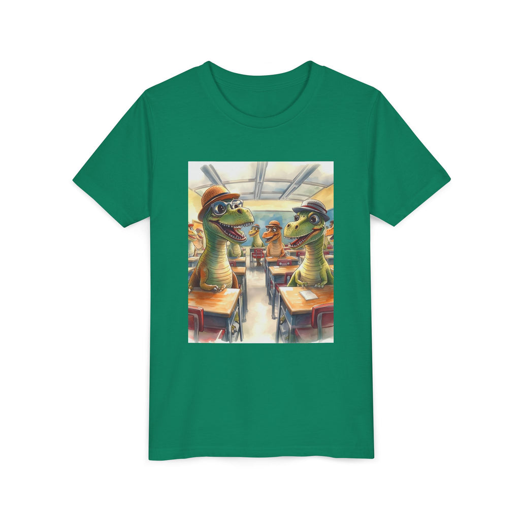 Dinosaur Classroom Youth Short Sleeve Tee