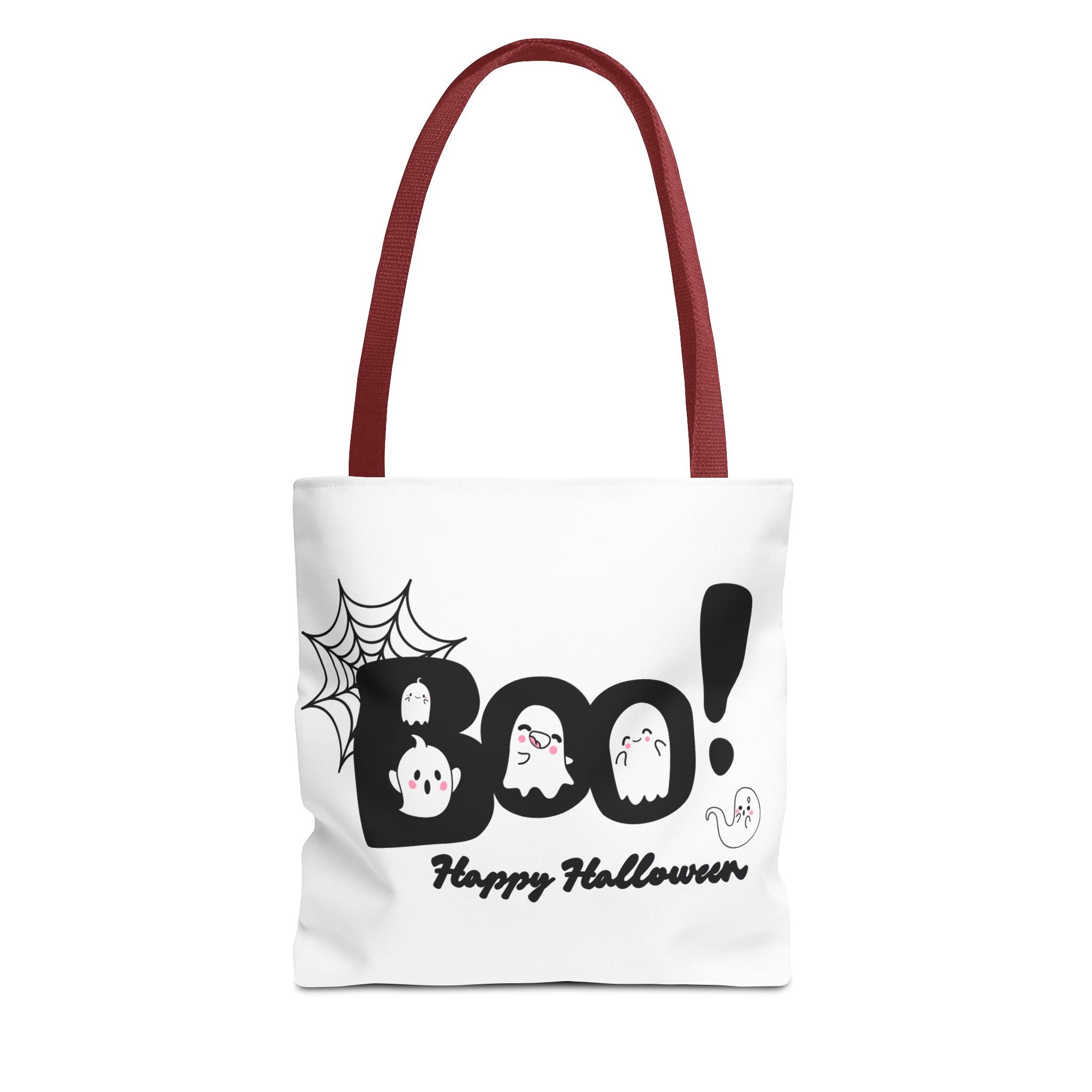 Halloween Boo Tote Bag with Boo! Design, Spooky Ghosts, Trick or Treat, Fall Decor, Seasonal Gift