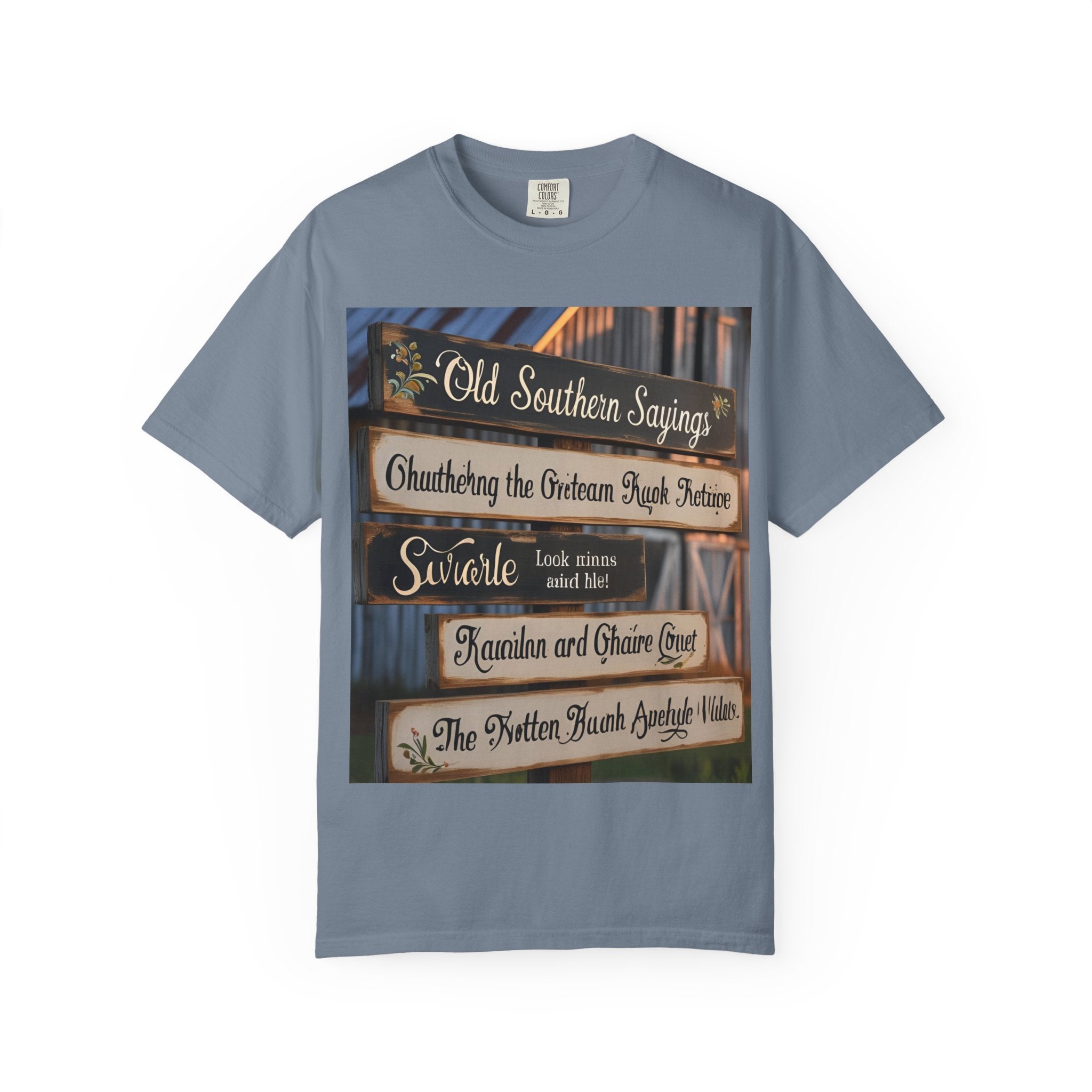Old Southern Sayings Crossing Unisex T-shirt, Southern Pride Tee, Gift for Her/Him, Casual Wear, Vintage Style Shirt, Summer Wardrobe Essential