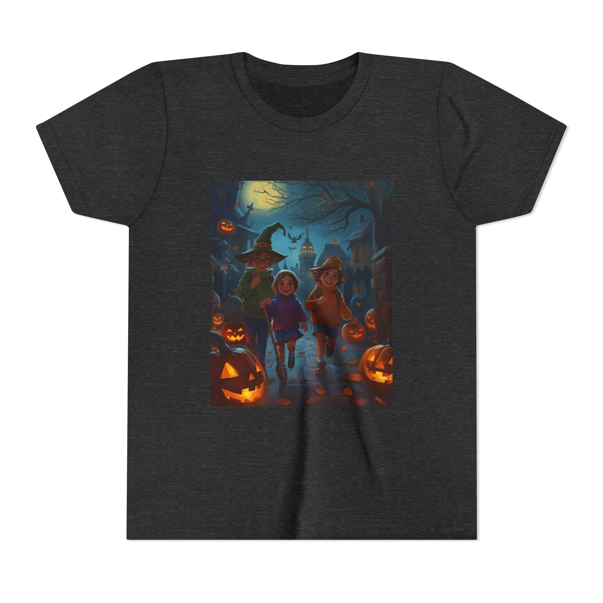 Spooky Halloween Youth Tee | Fun Kids Shirt for Halloween Parties, Trick-or-Treating, Fall Celebrations, Spooky Vibes, Cute Costumes