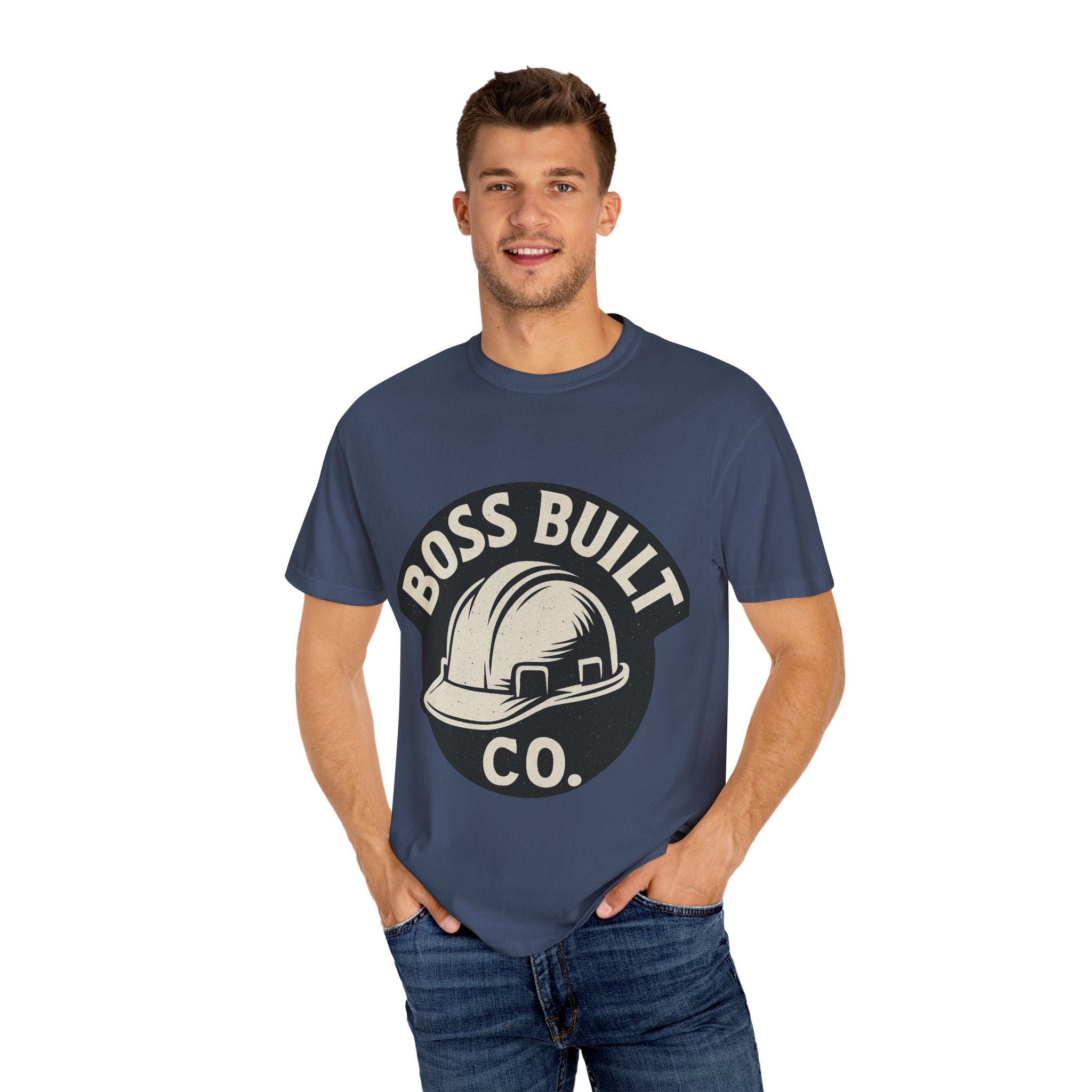 Boss Built Co. Construction Helmet T-Shirt