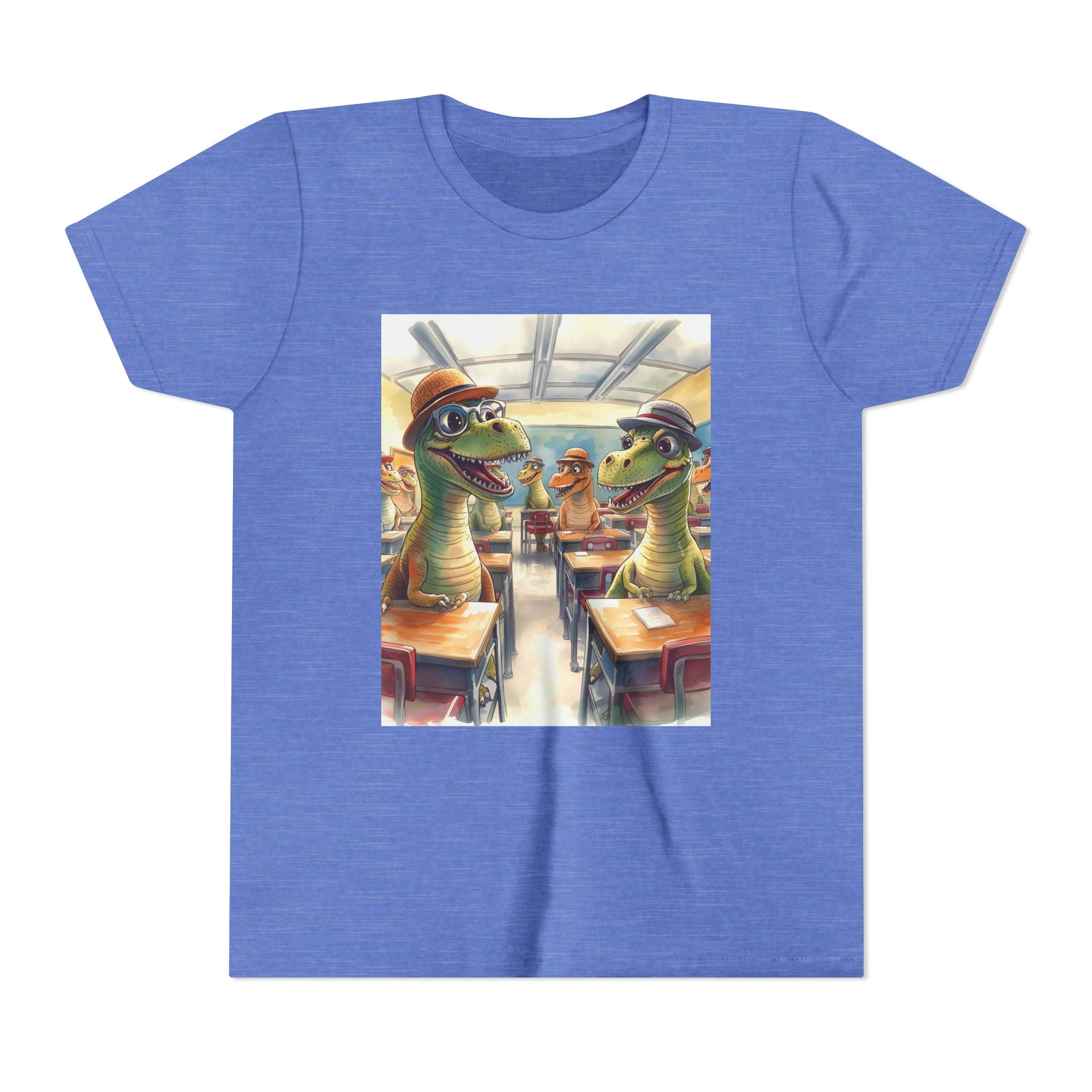 Dinosaur Classroom Youth Short Sleeve Tee