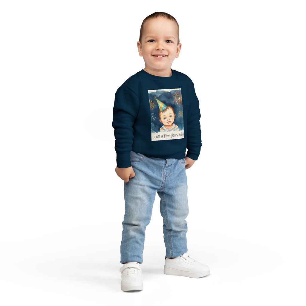 I Am A New Years Baby Toddler Sweatshirt