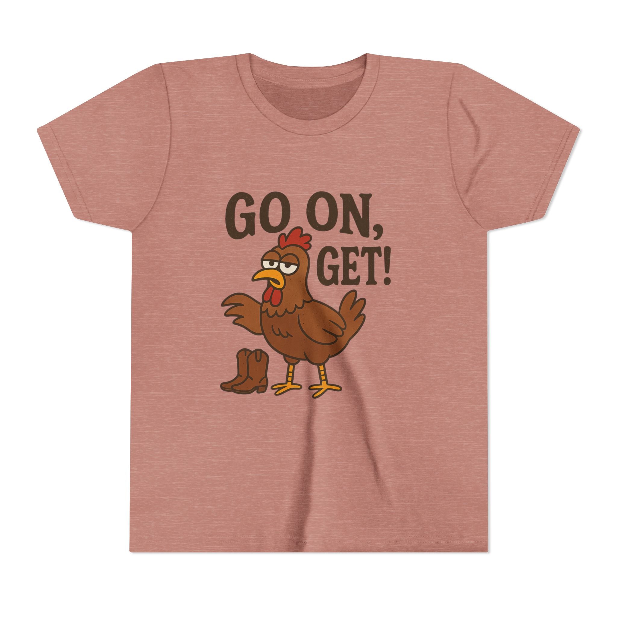 Go On Get Funny Youth Short Sleeve Tee