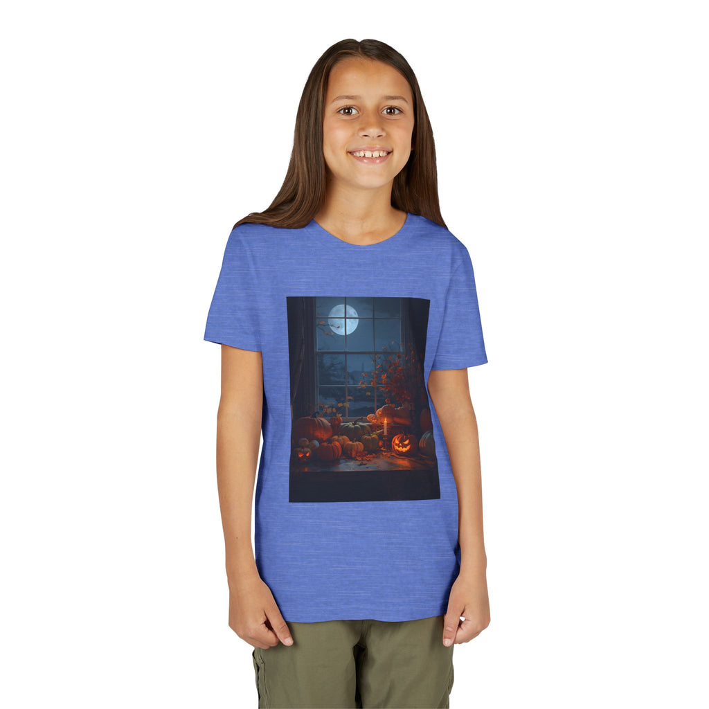 Halloween Pumpkin Youth Short Sleeve Tee