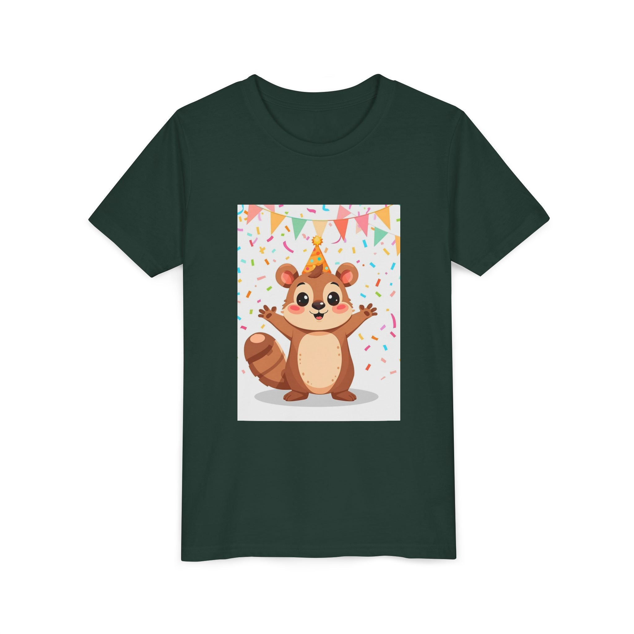 Squirl Birthday Youth Short Sleeve Tee
