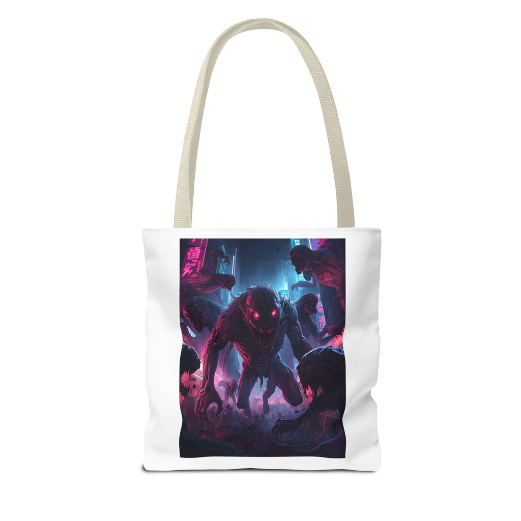 Spooky Creature Tote Bag (AOP)