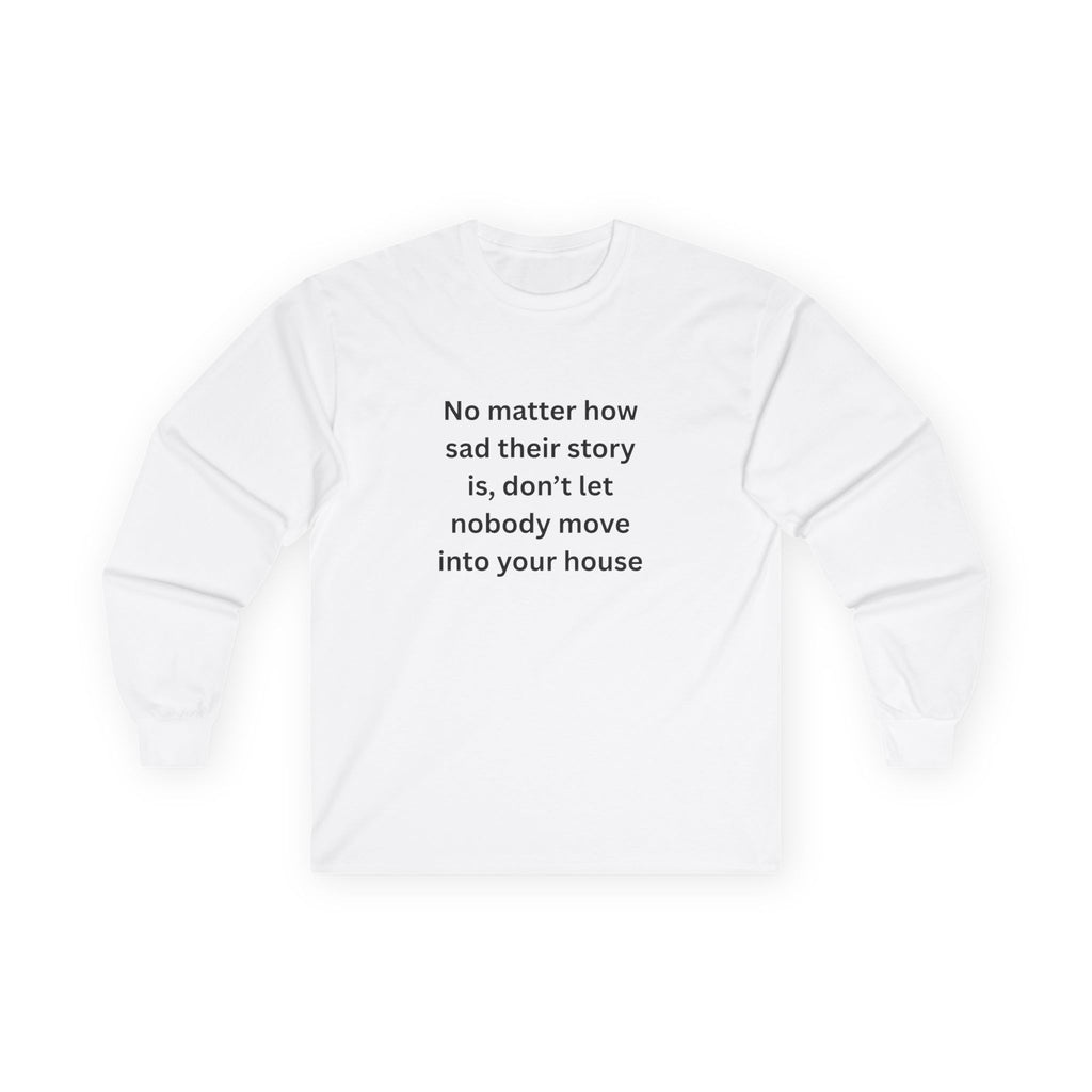 Inspirational Long Sleeve Tee: Stay Positive & Embrace Kindness, Motivational Shirt, Gift for Friends, Cozy Casual Wear, Everyday Comfort