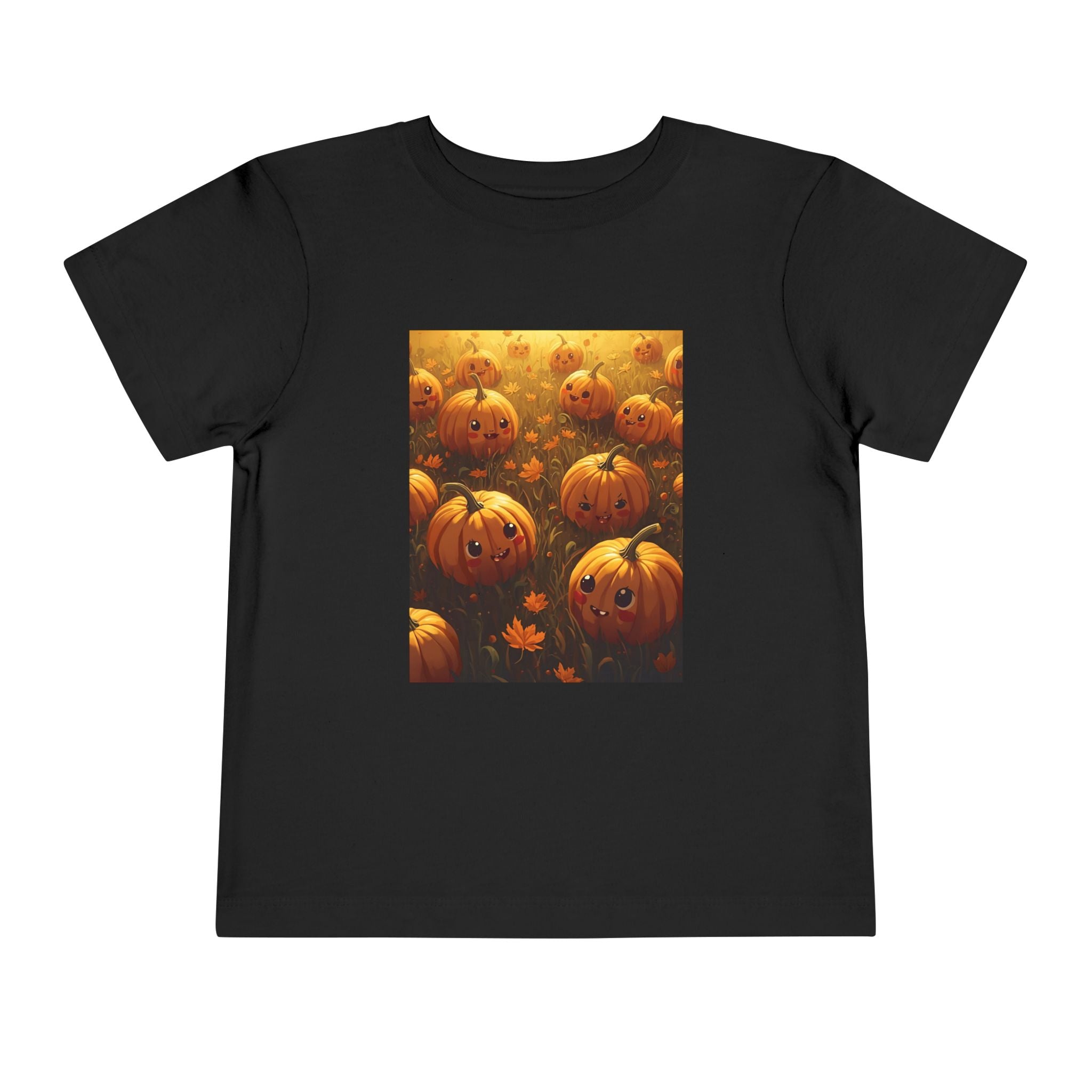 Pumpkin Halloween Toddler Tee - Cute Halloween Shirt, Fall Outfit, Pumpkin Lovers Gift, Kids Halloween Apparel, Toddler Party Tee