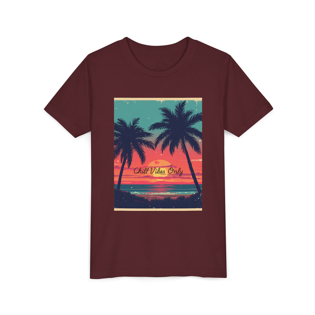 Tropical Sunset Youth Short Sleeve Tee