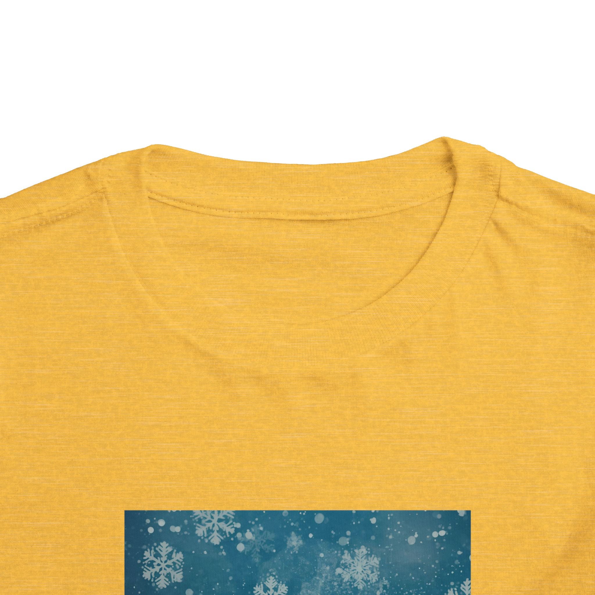 Cute Cat Festive Christmas Toddler Short Sleeve Tee