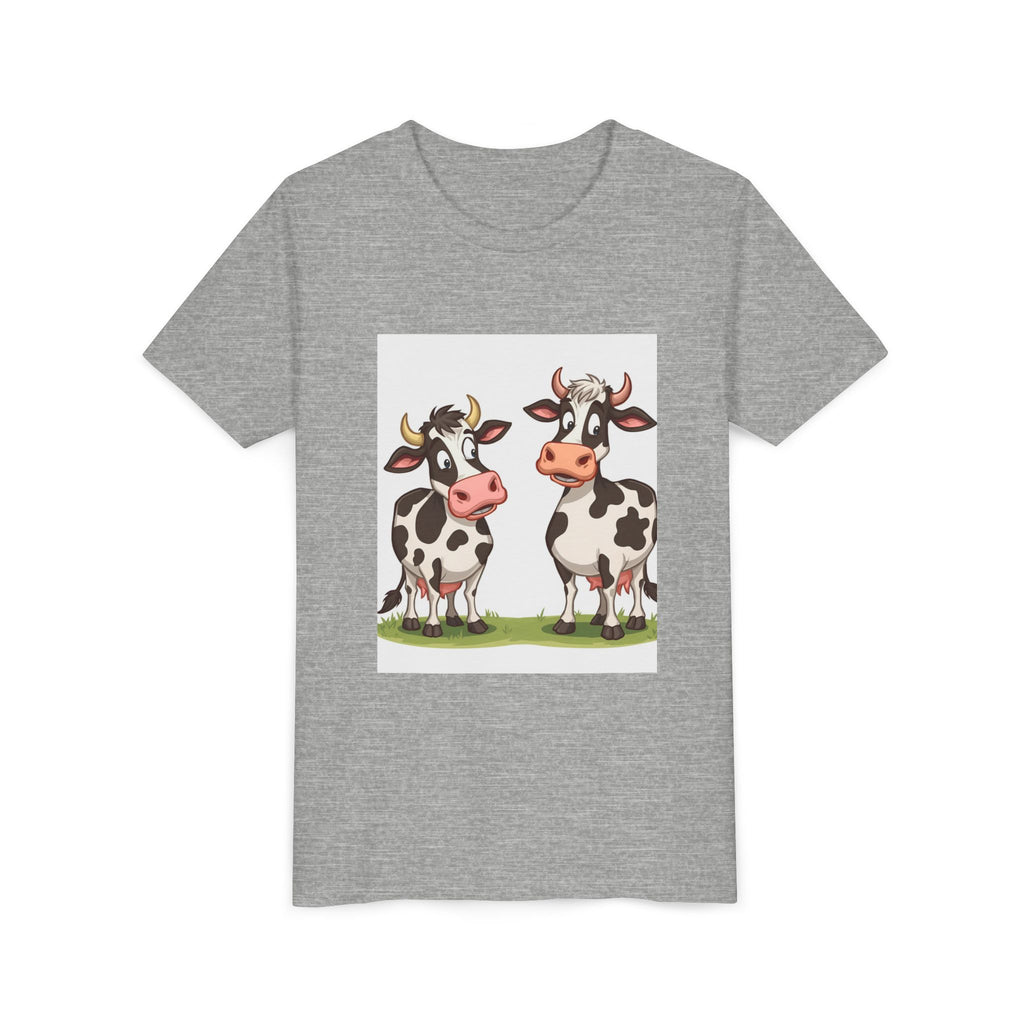 Cute Cows Youth Short Sleeve Tee