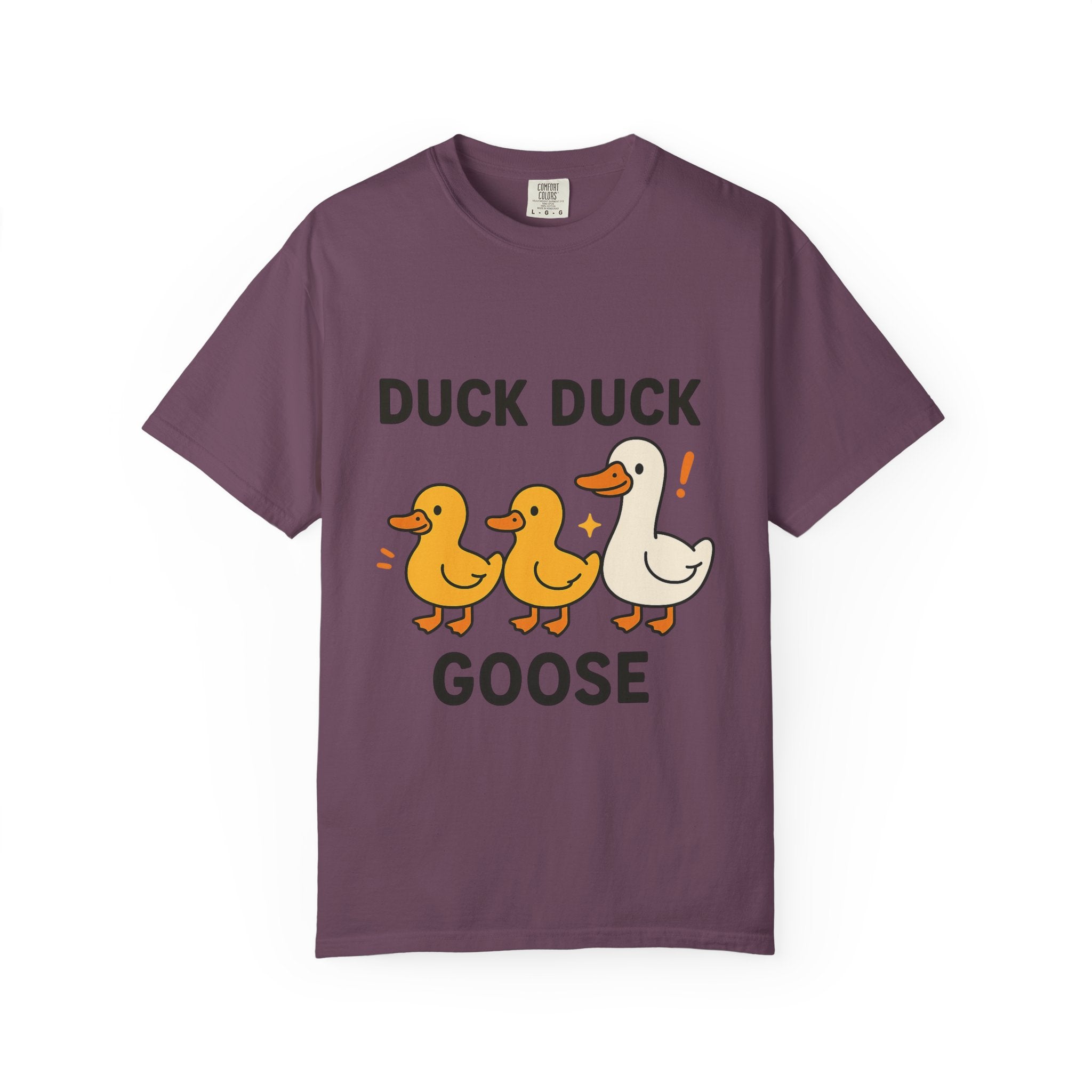 Duck Duck Goose Unisex T-Shirt, Funny Animal Shirt, Cute Gift for Kids, Family Game Night Tee, Everyday Casual Wear, Playful Graphic Top