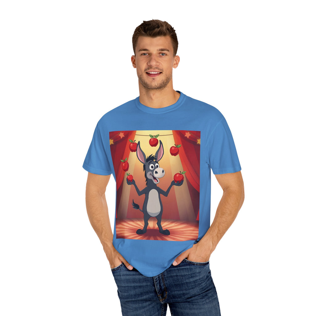 Donkey Cartoon T-Shirt for Fun Lovers, Perfect for Gifts, Casual Wear, Birthday Parties, Animal Theme, Unique Style