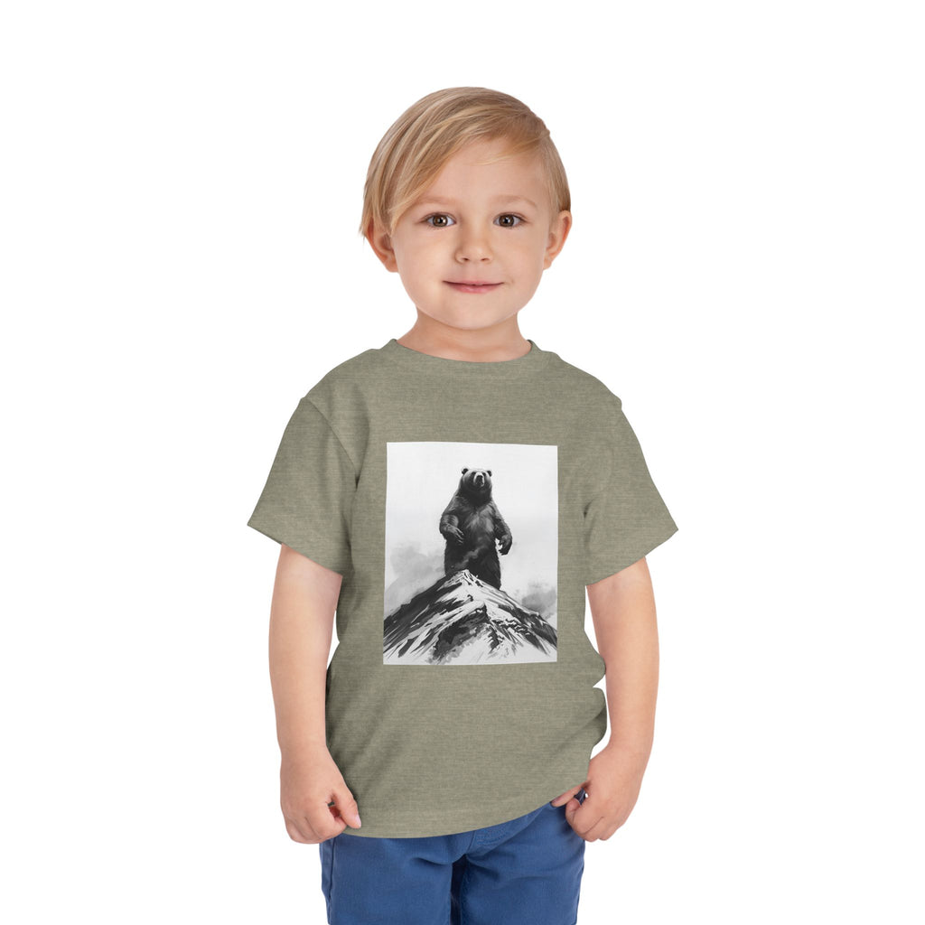 Bear Mountain Snow Toddler Short Sleeve Tee