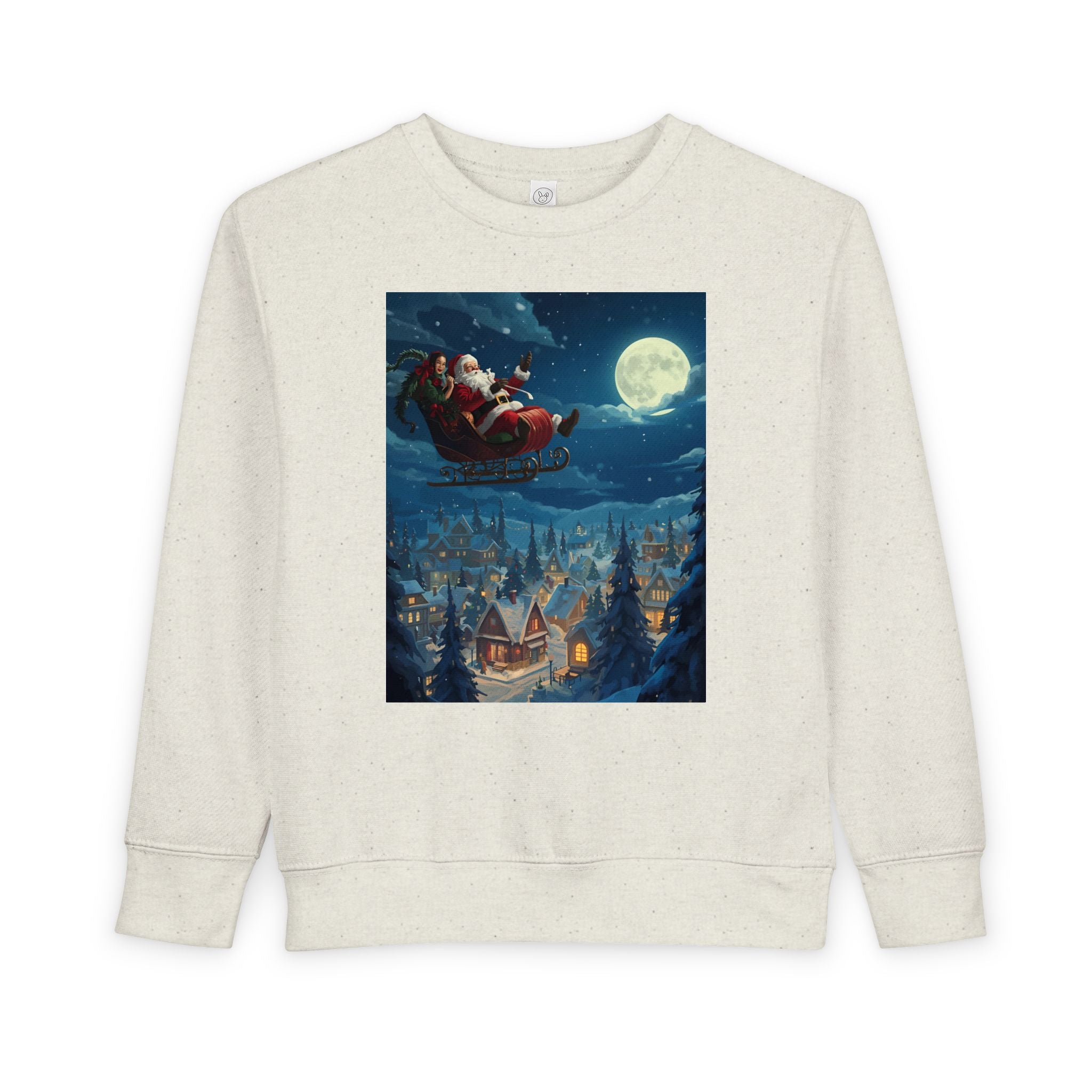 Santa Christmas Toddler Sweatshirt