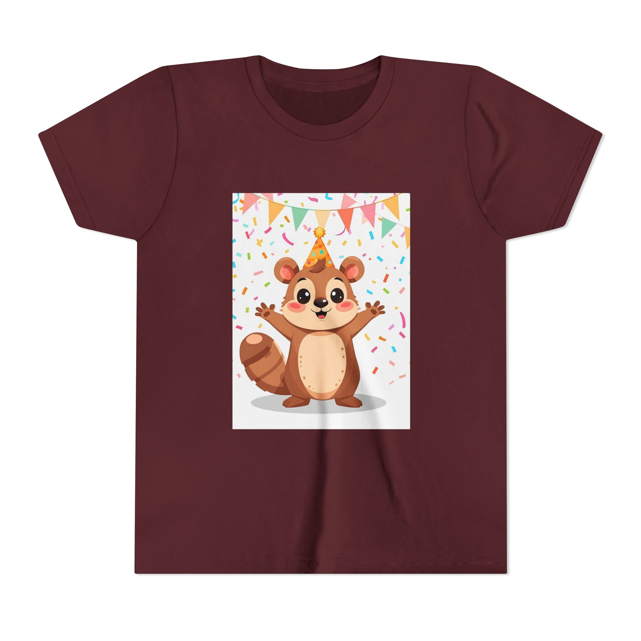 Squirl Birthday Youth Short Sleeve Tee