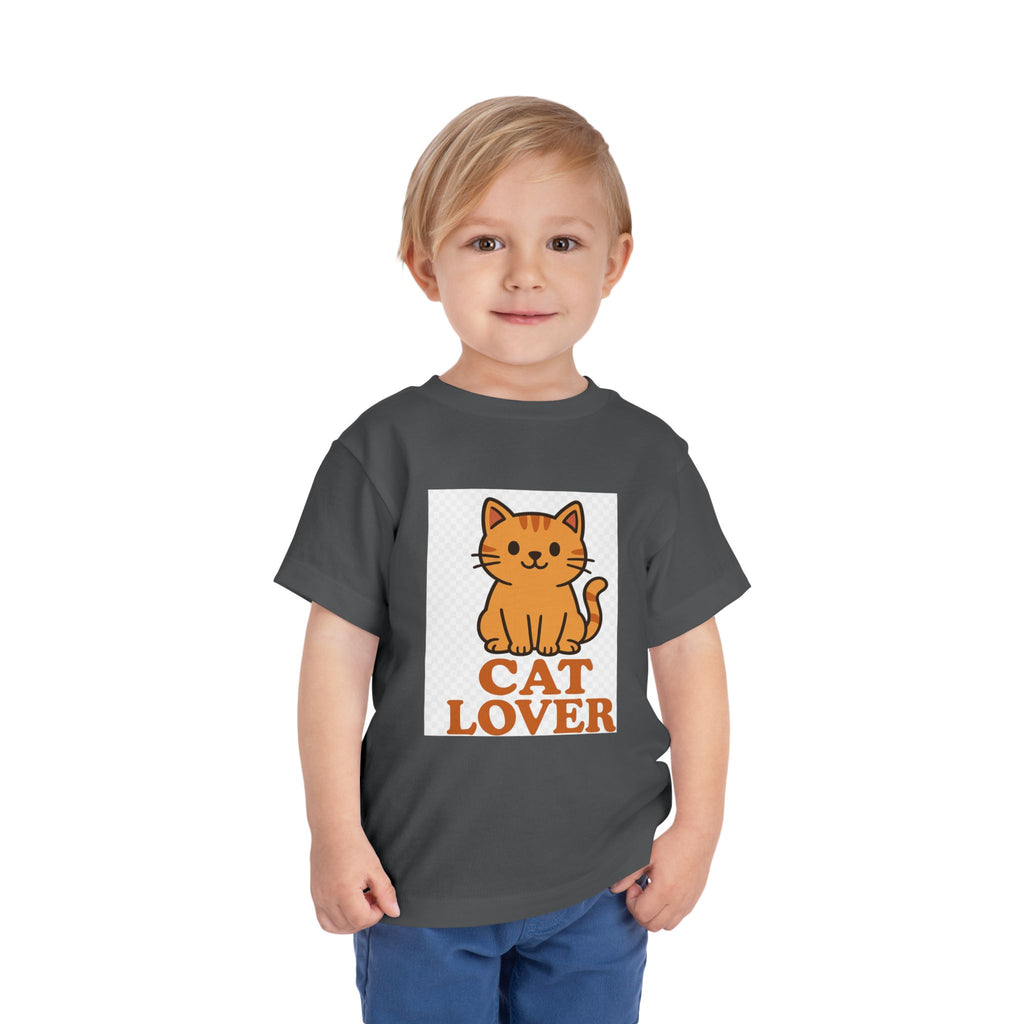 Cat Lover Toddler Short Sleeve Tee