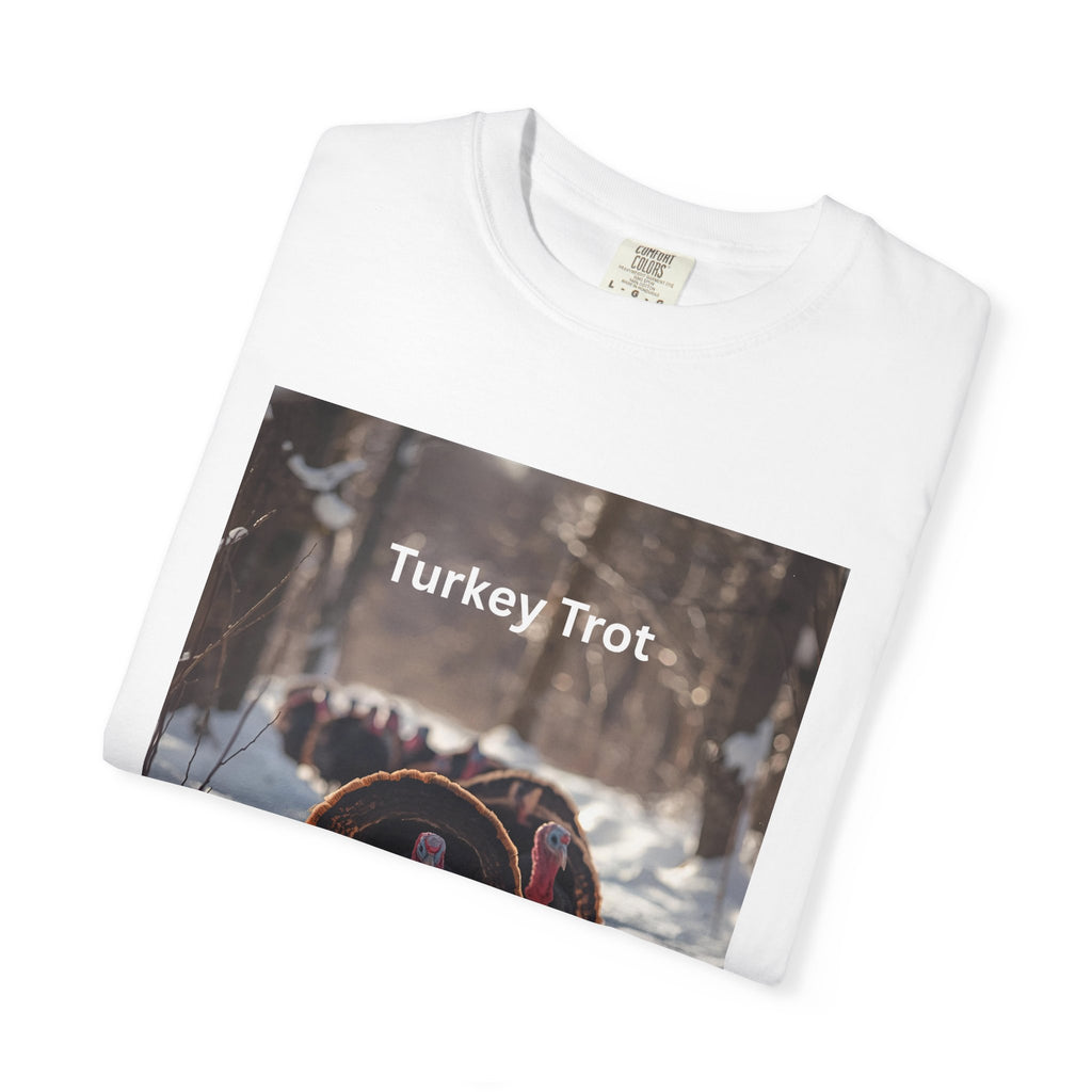 Turkey Trot Unisex T-Shirt, Thanksgiving Shirt, Holiday Apparel, Cozy Fall T-Shirt, Turkey Day Outfit, Casual Wear