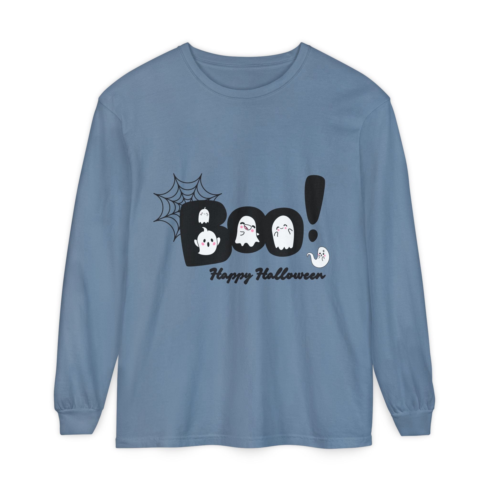 Halloween Boo Long Sleeve T-Shirt, Unisex Spooky Tee, Perfect for Fall Celebrations, Ghost Graphic Shirt, October Style Apparel, Casual [...]
