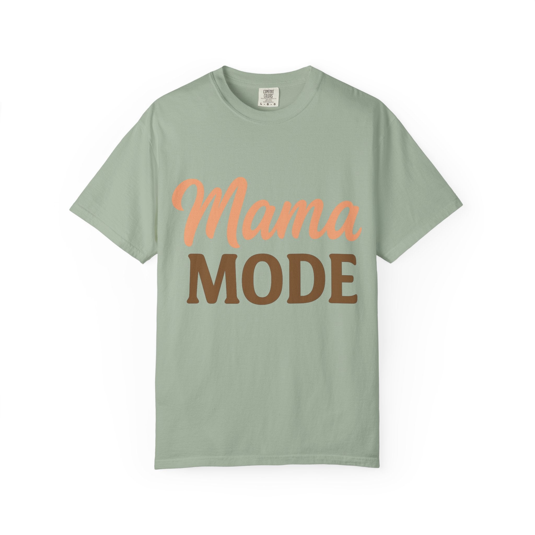 Mama Mode T-Shirt — Retro Script Mom Tee